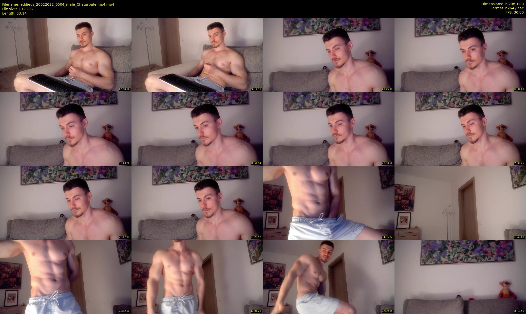 eddieds — 54 minute Chaturbate male cam show recording, 1080p, Feb 20, 2022