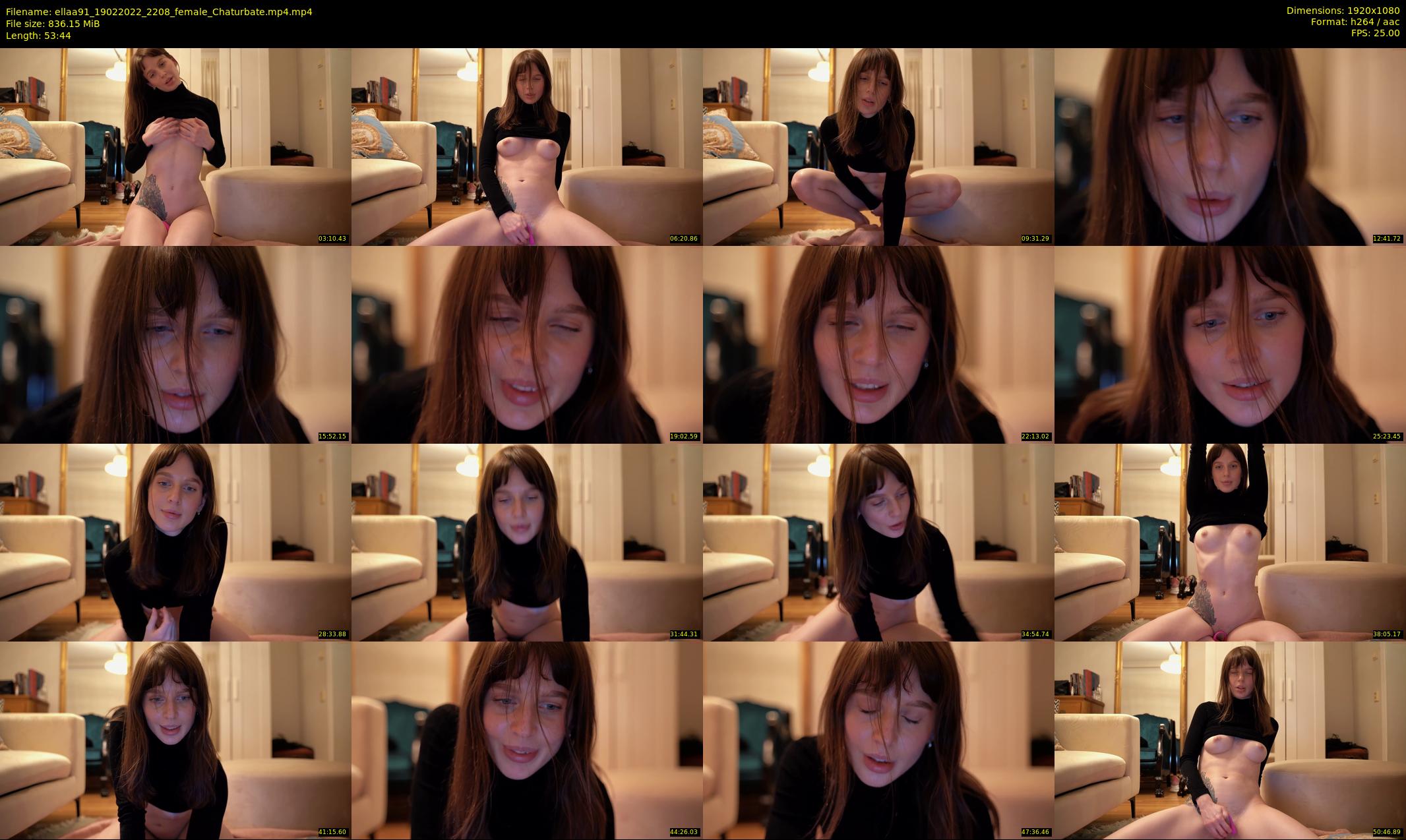 ellaa91 — 54 minute Chaturbate female cam show recording, 1080p, Feb 19, 2022
