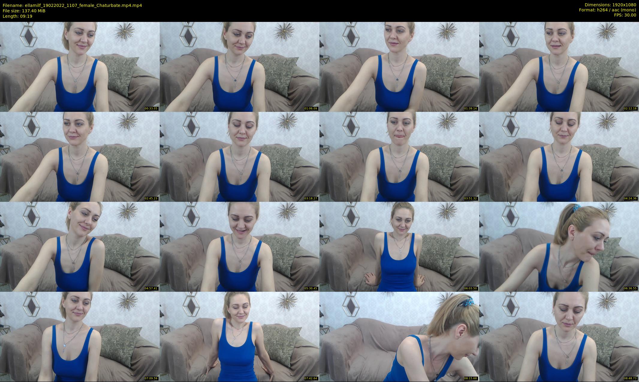 ellamilf — 10 minute Chaturbate female cam show recording, 1080p, Feb 19, 2022