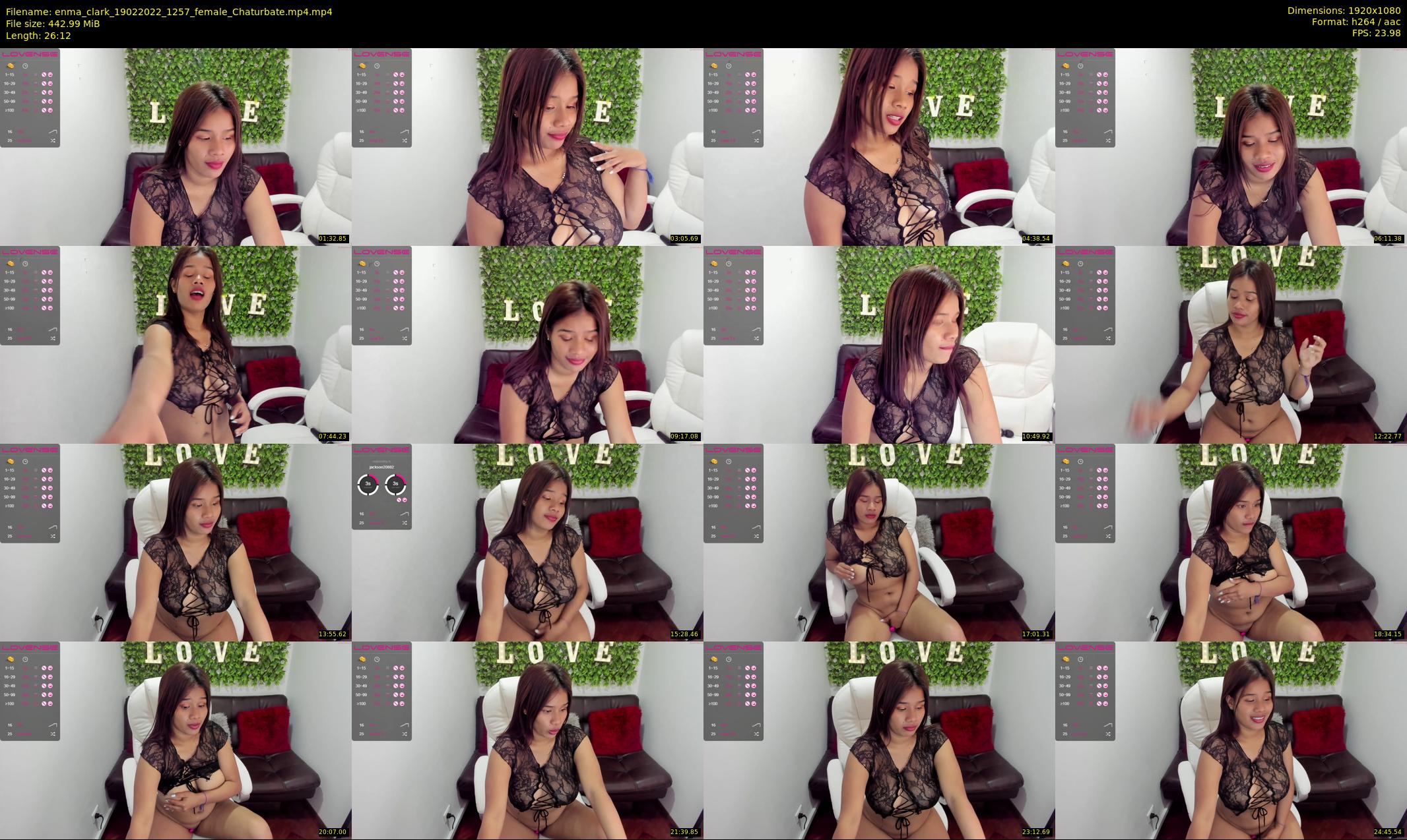 enma_clark — 27 minute Chaturbate female cam show recording, 1080p, Feb 19, 2022