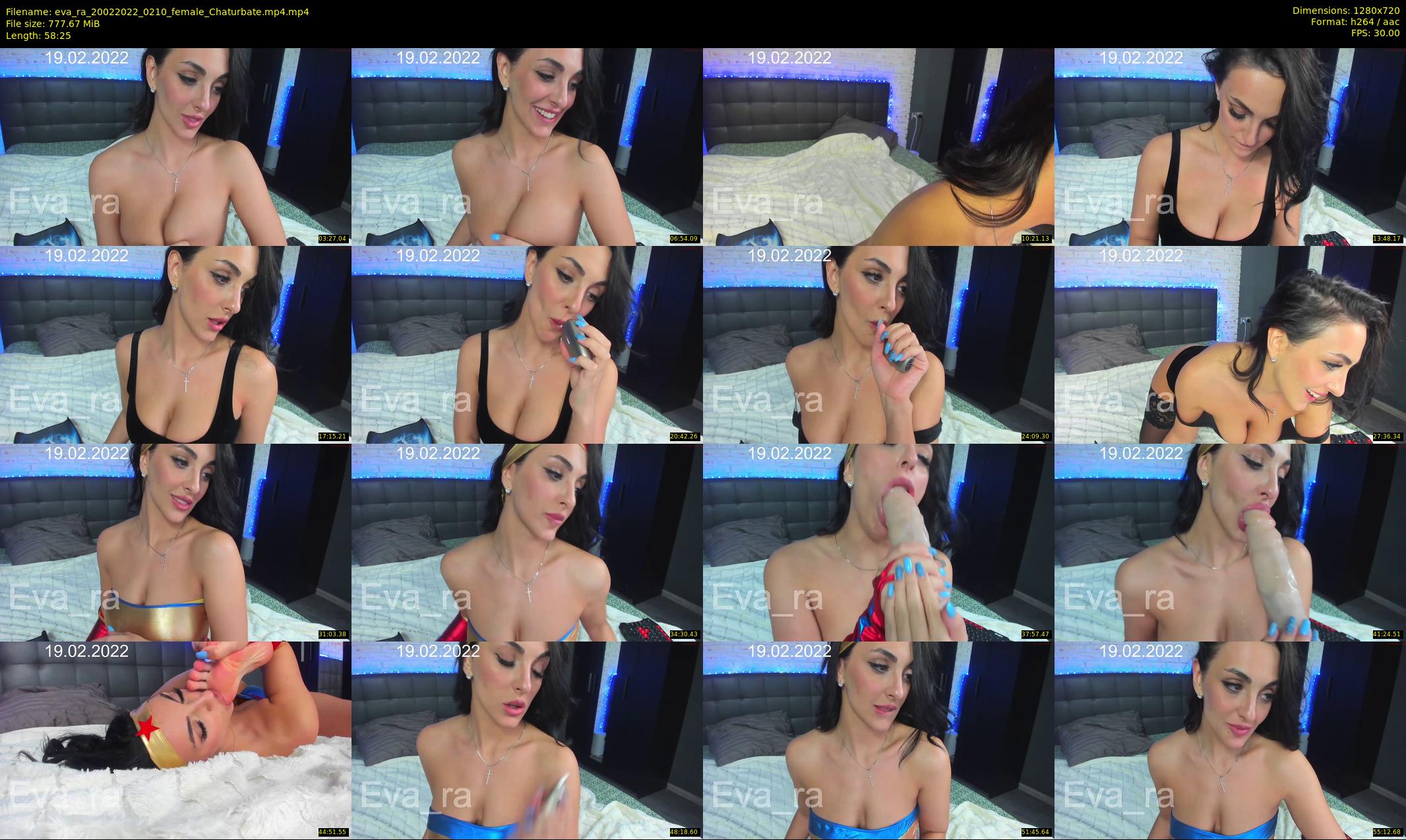 eva_ra — 59 minute Chaturbate female cam show recording, 720p, Feb 20, 2022