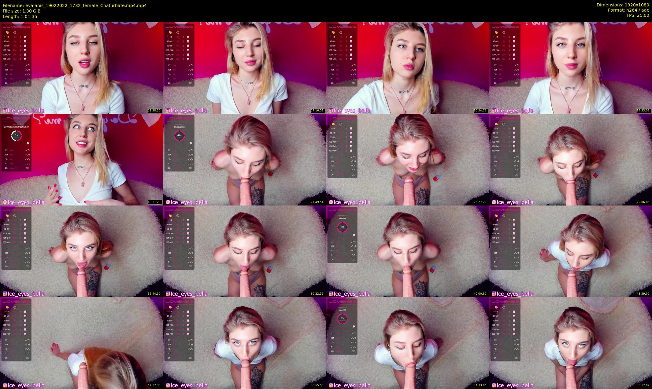 evalanis — 62 minute Chaturbate couple cam show recording, 1080p, Feb 19, 2022