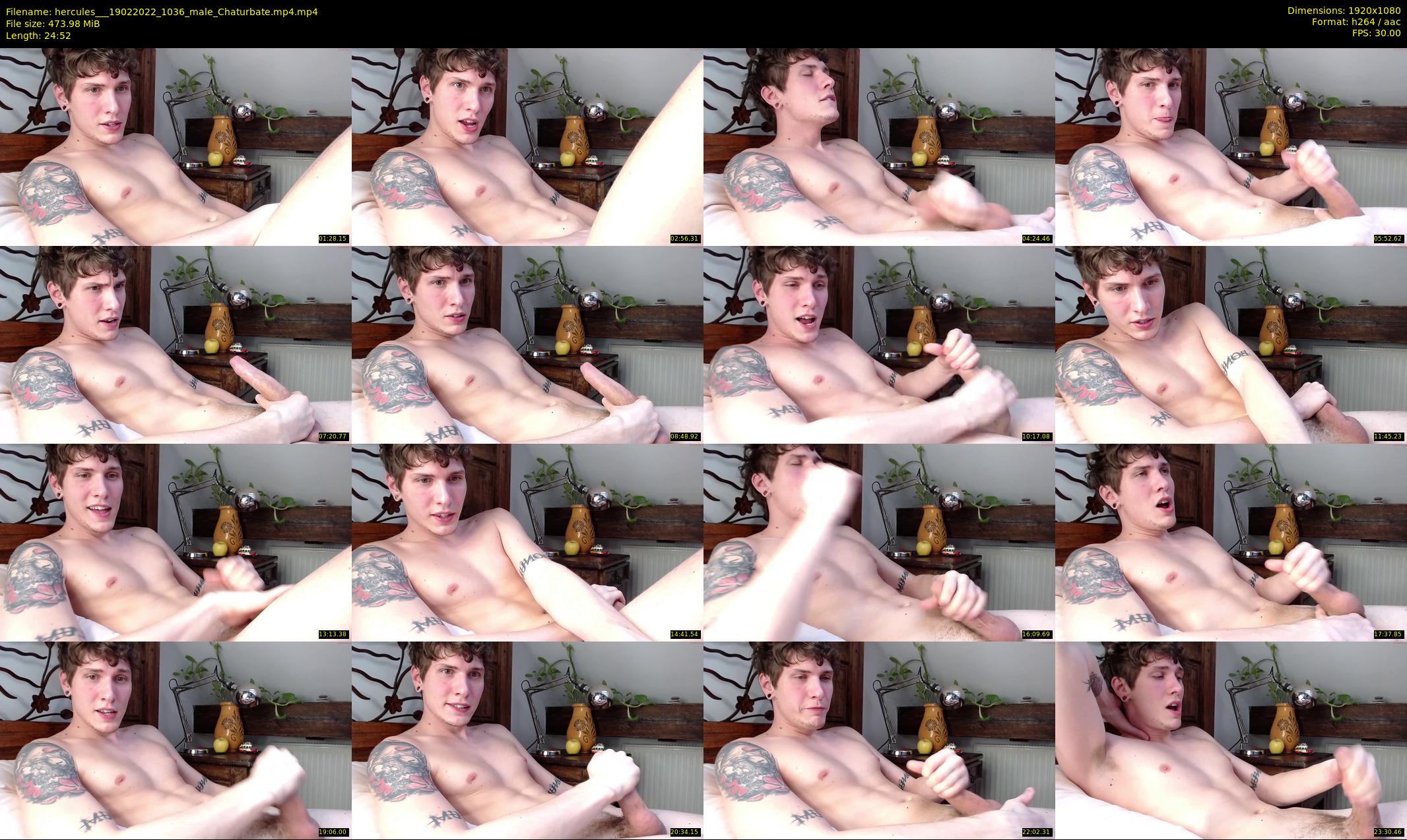 hercules__ — 25 minute Chaturbate male cam show recording, 1080p, Feb 19, 2022