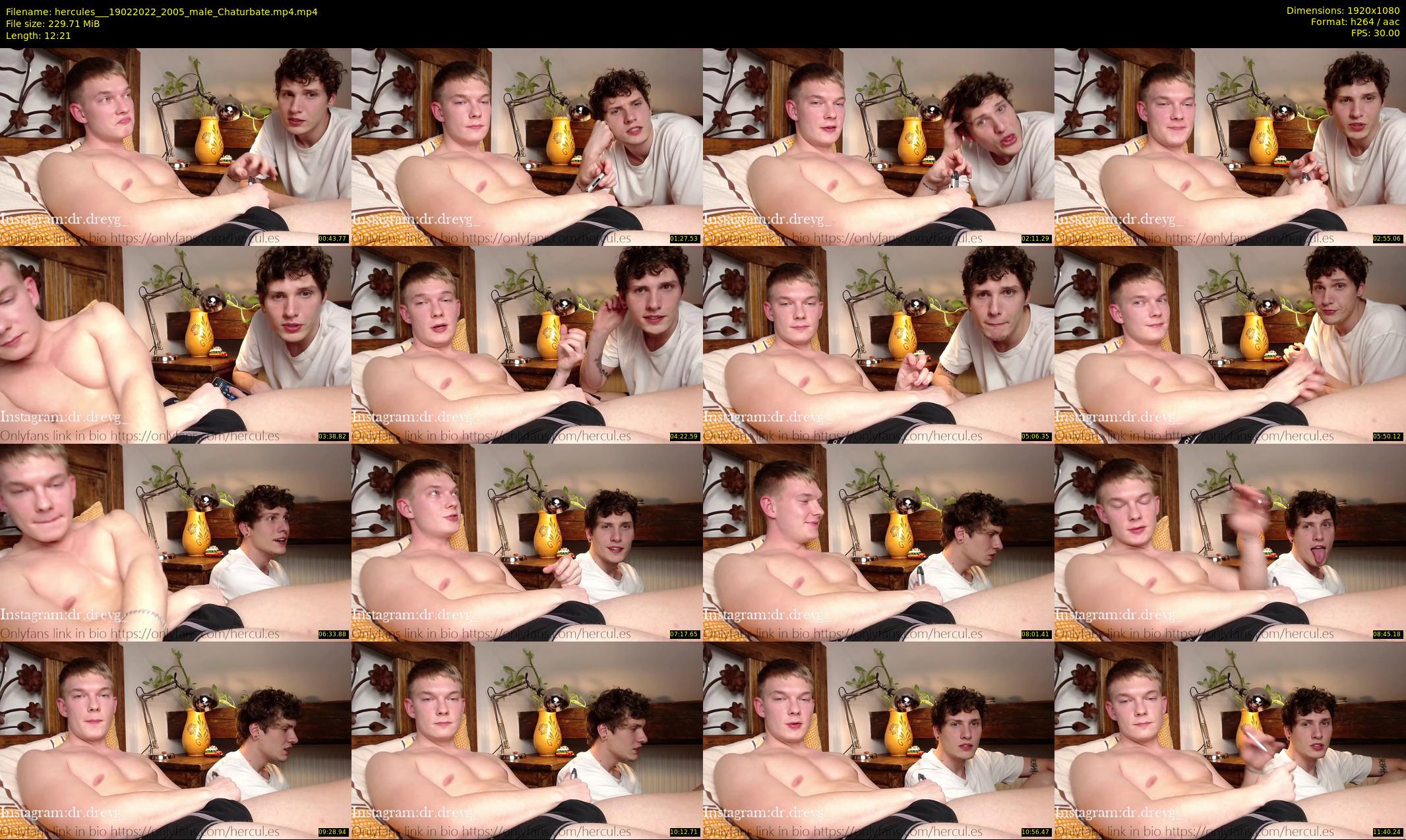 hercules__ — 13 minute Chaturbate male cam show recording, 1080p, Feb 19, 2022