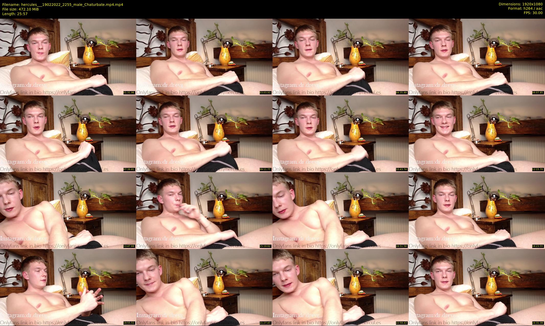 hercules__ — 26 minute Chaturbate male cam show recording, 1080p, Feb 19, 2022
