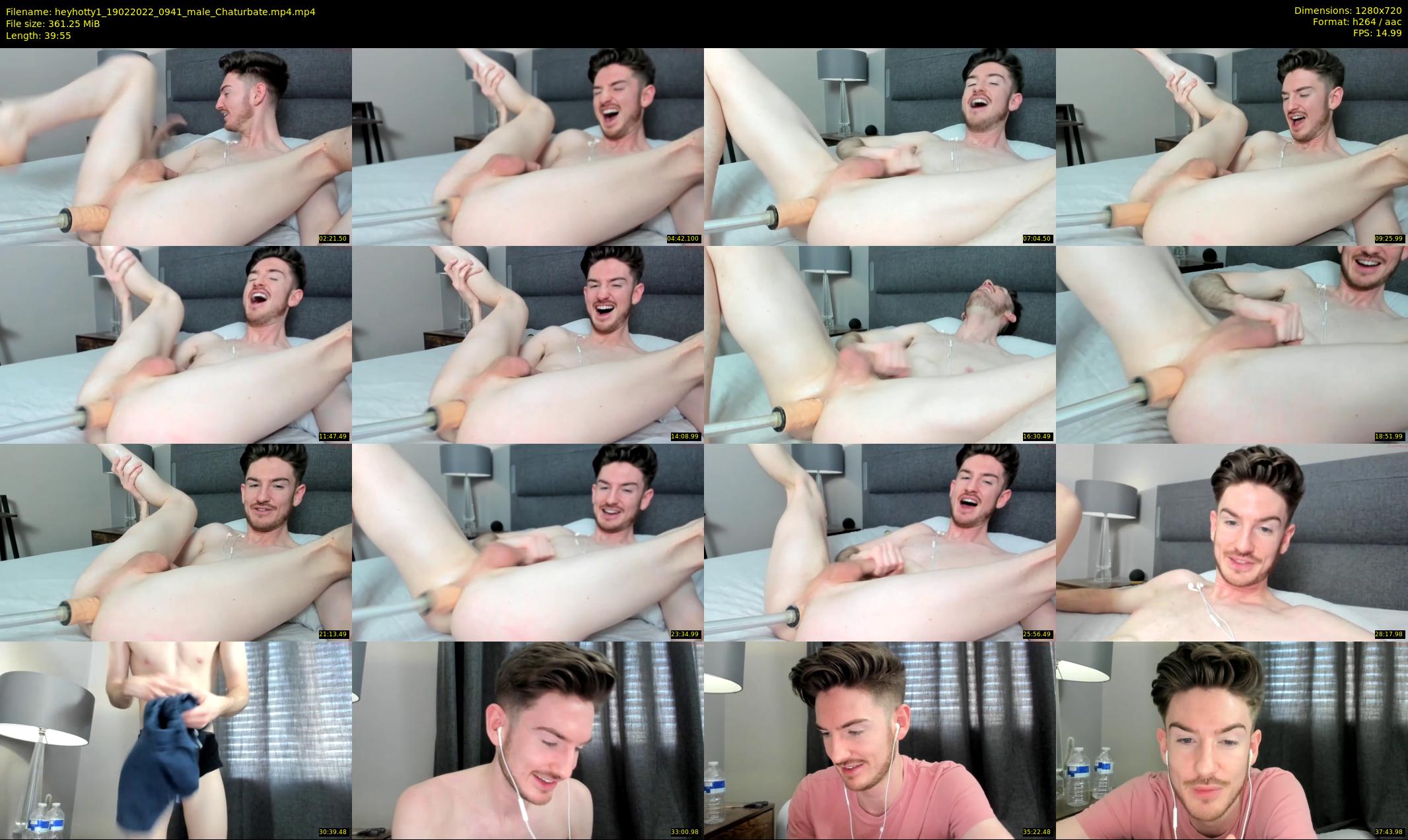 heyhotty1 — 40 minute Chaturbate male cam show recording, 720p, Feb 19, 2022