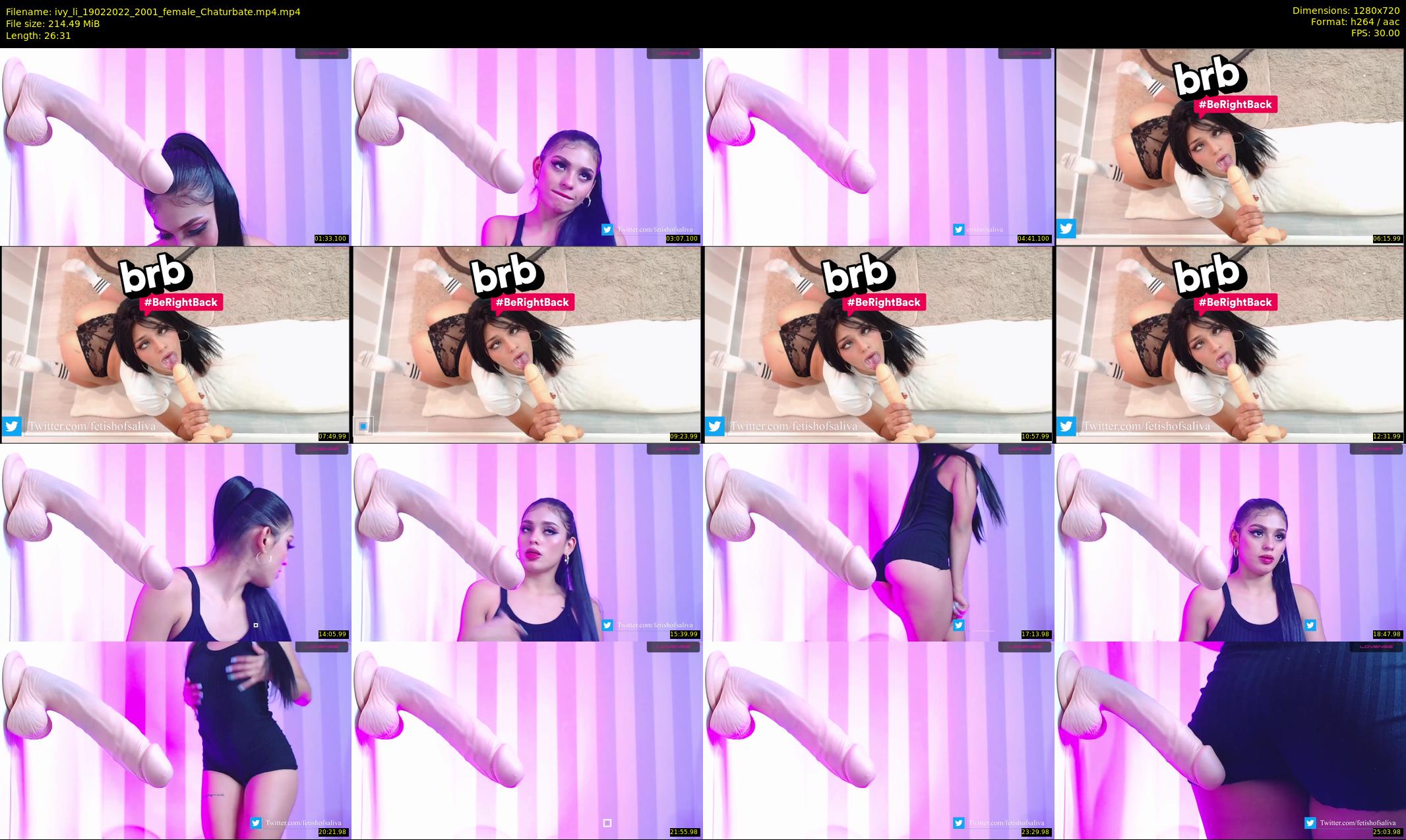 ivy_li — 27 minute Chaturbate female cam show recording, 720p, Feb 19, 2022