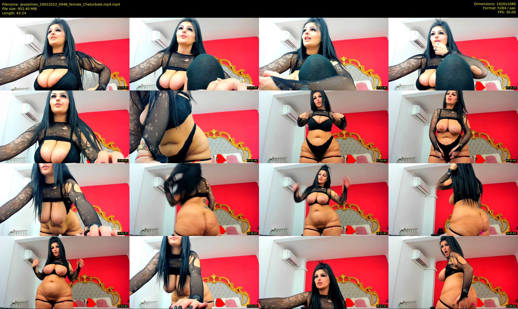 jessielines — 44 minute Chaturbate female cam show recording, 1080p, Feb 19, 2022