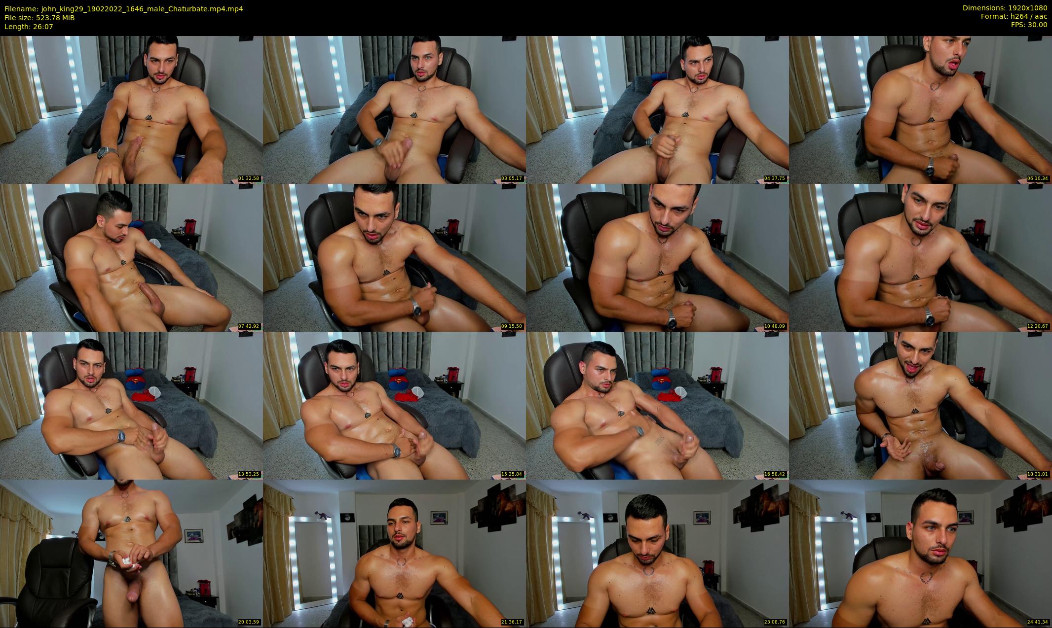 john_king29 — 27 minute Chaturbate male cam show recording, 1080p, Feb 19, 2022