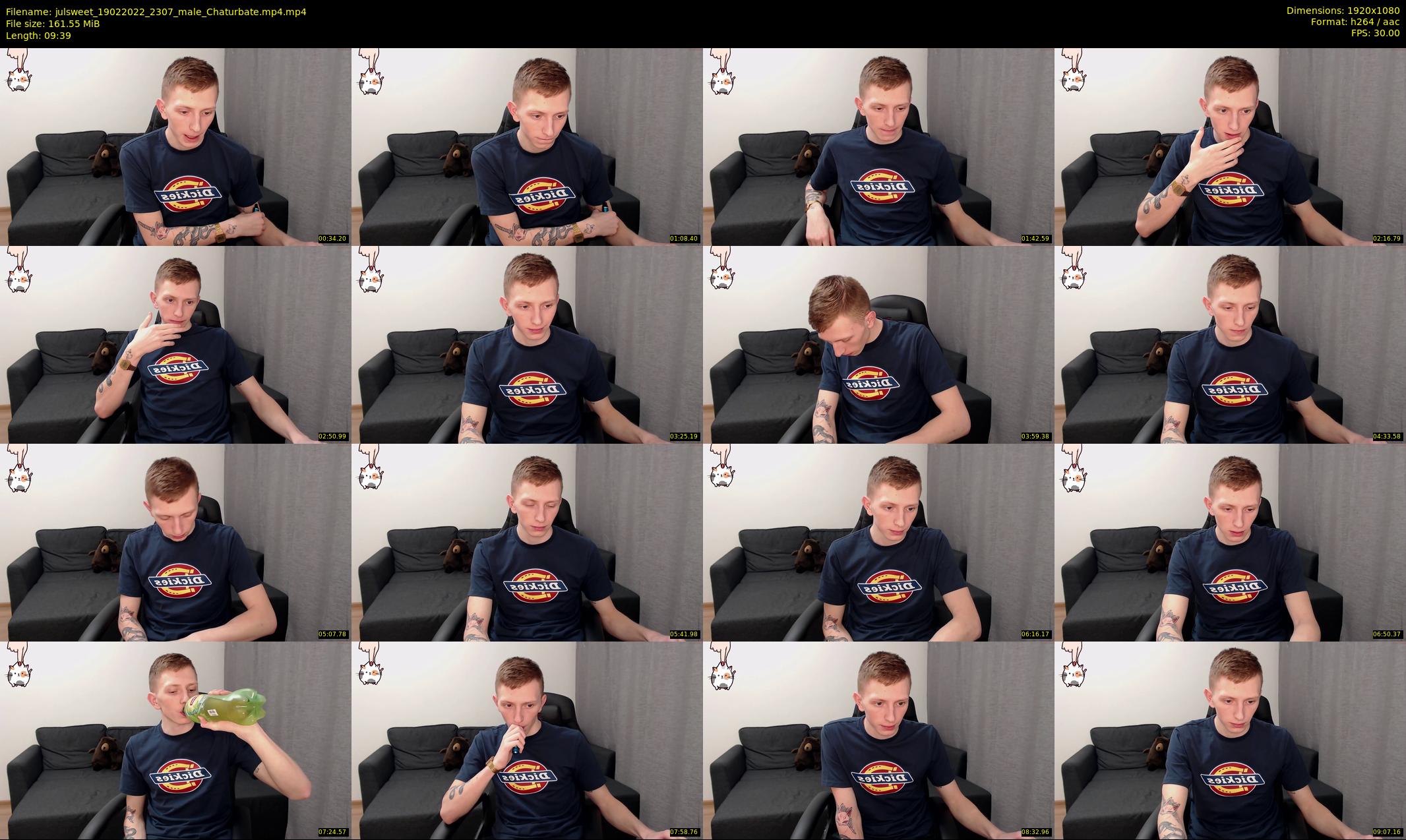 julsweet — 10 minute Chaturbate male cam show recording, 1080p, Feb 19, 2022