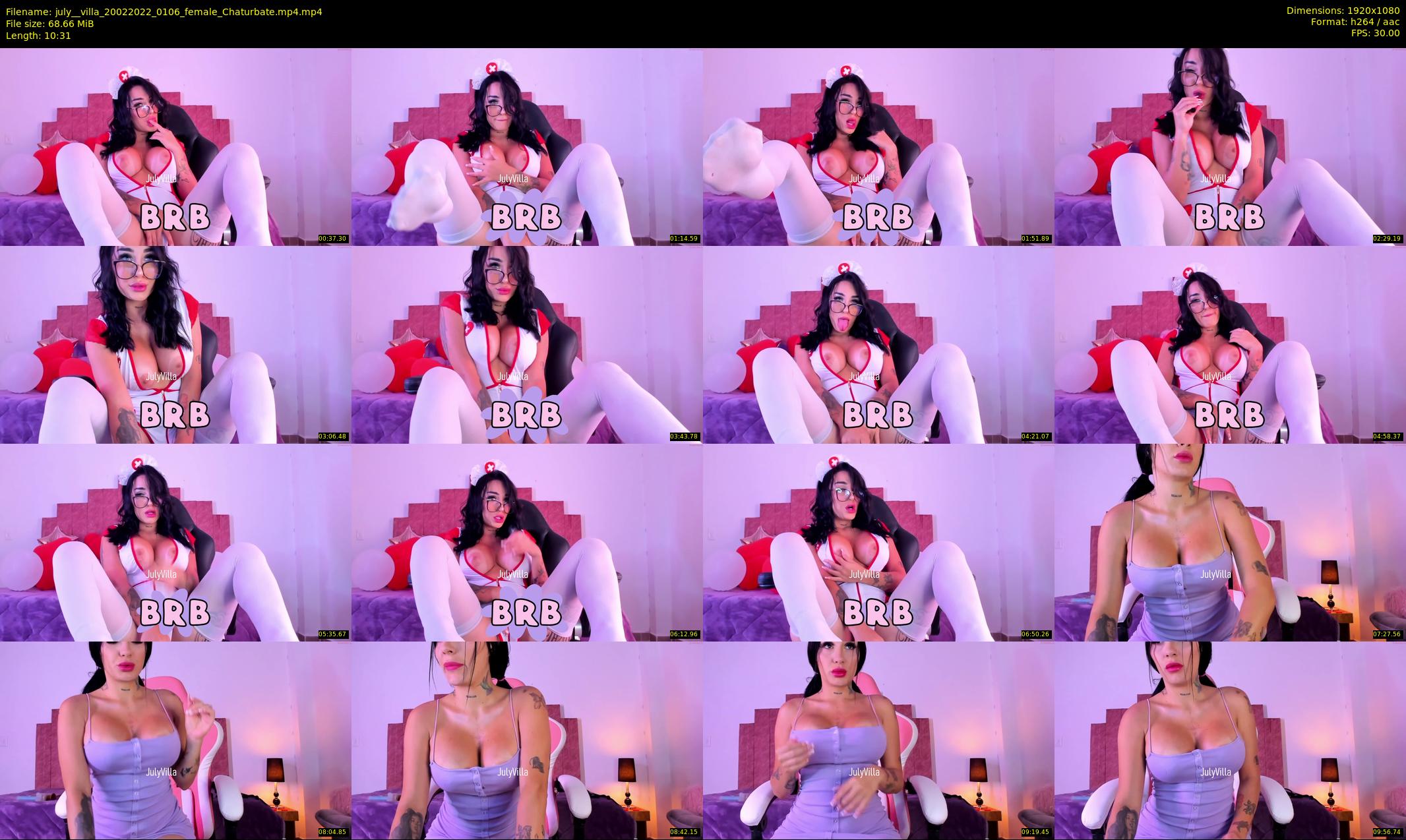 july__villa — 11 minute Chaturbate female cam show recording, 1080p, Feb 20, 2022