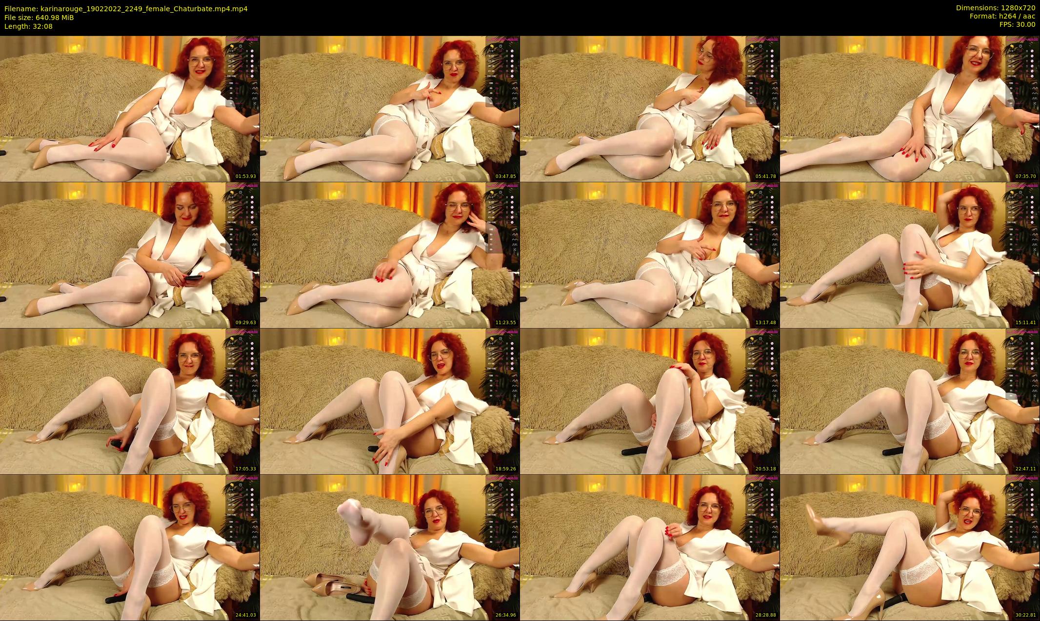 karinarouge — 33 minute Chaturbate female cam show recording, 720p, Feb 19, 2022