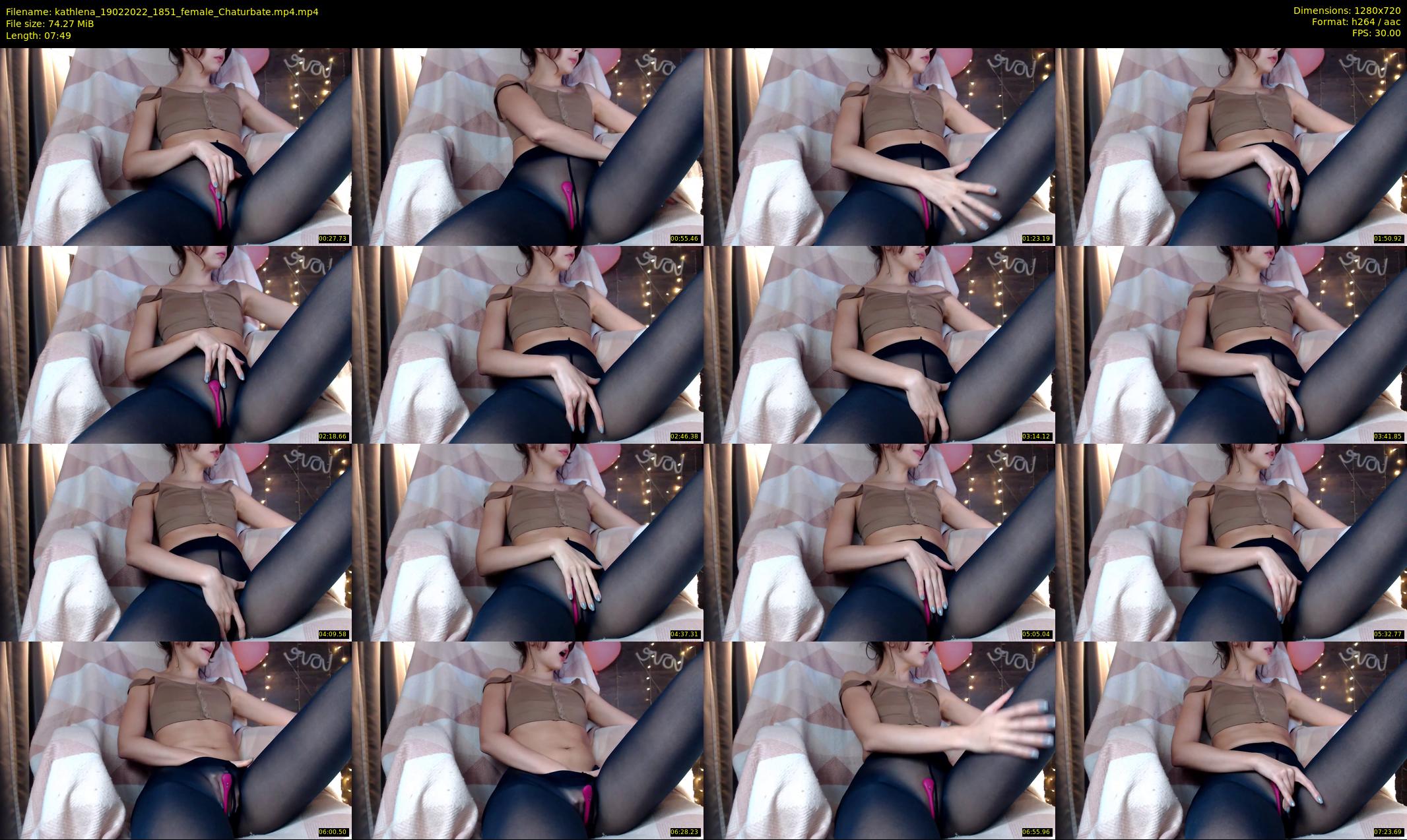 kathlena — 8 minute Chaturbate female cam show recording, 720p, Feb 19, 2022