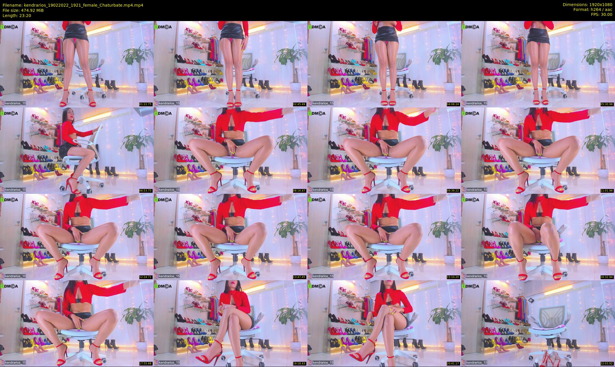 kendrarios — 24 minute Chaturbate female cam show recording, 1080p, Feb 19, 2022