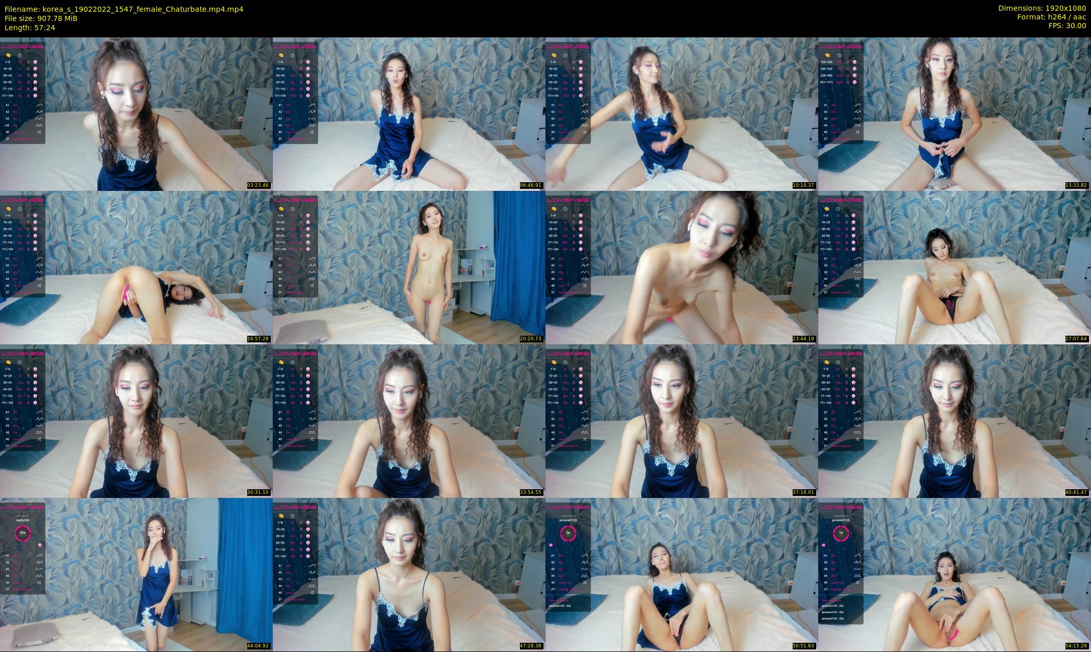 korea_s — 58 minute Chaturbate female cam show recording, 1080p, Feb 19, 2022