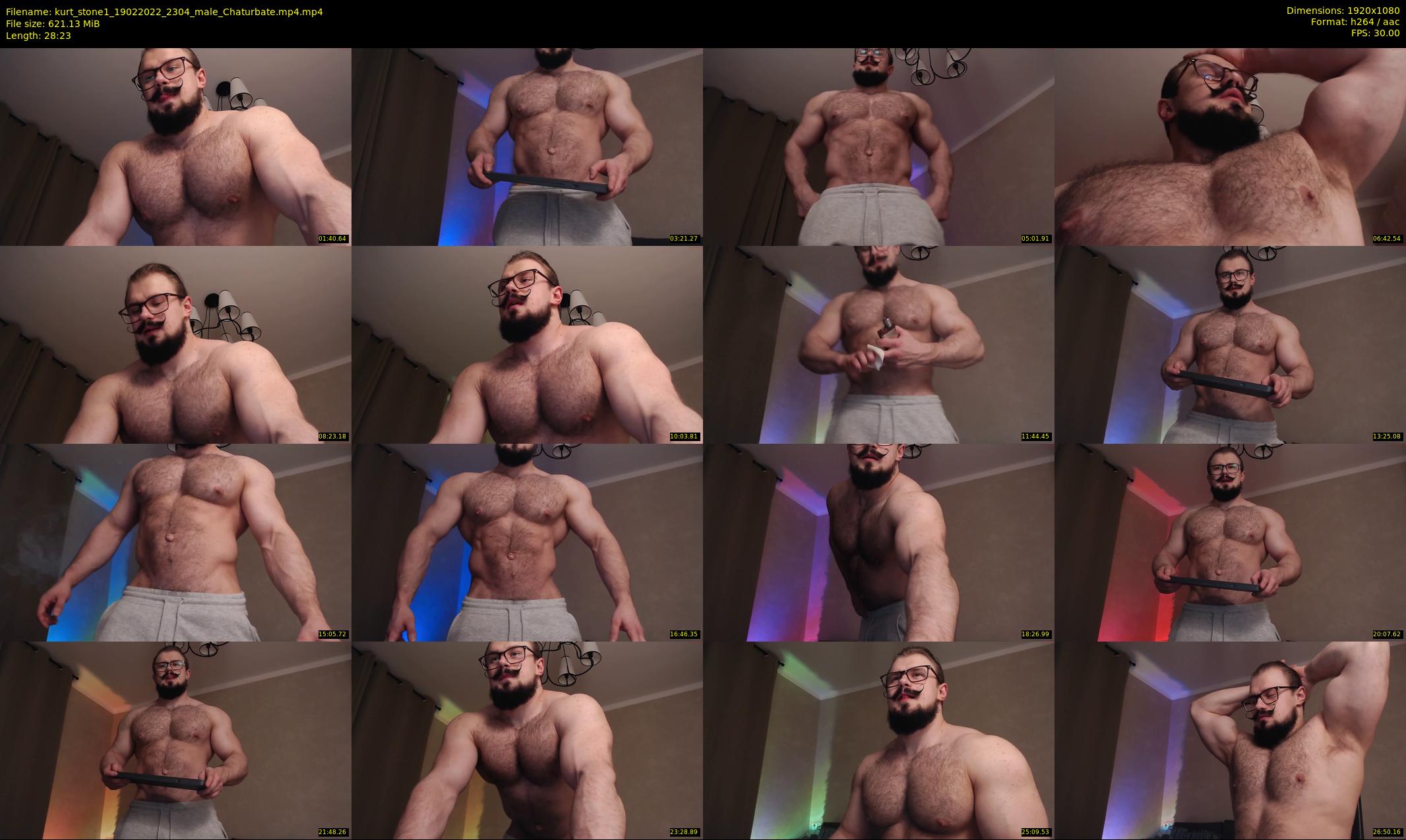 kurt_stone1 — 29 minute Chaturbate male cam show recording, 1080p, Feb 19, 2022
