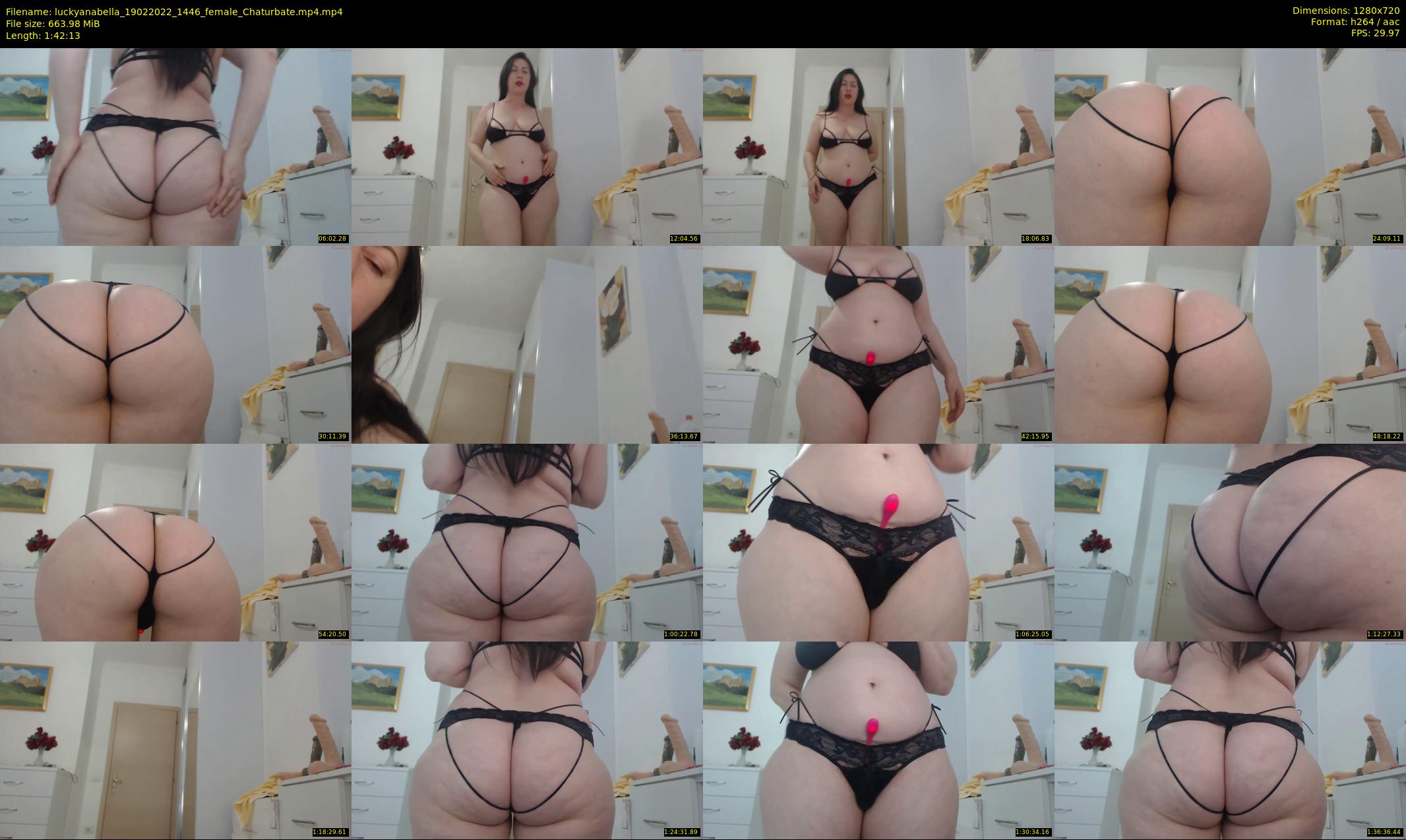luckyanabella — 103 minute Chaturbate female cam show recording, 720p, Feb 19, 2022