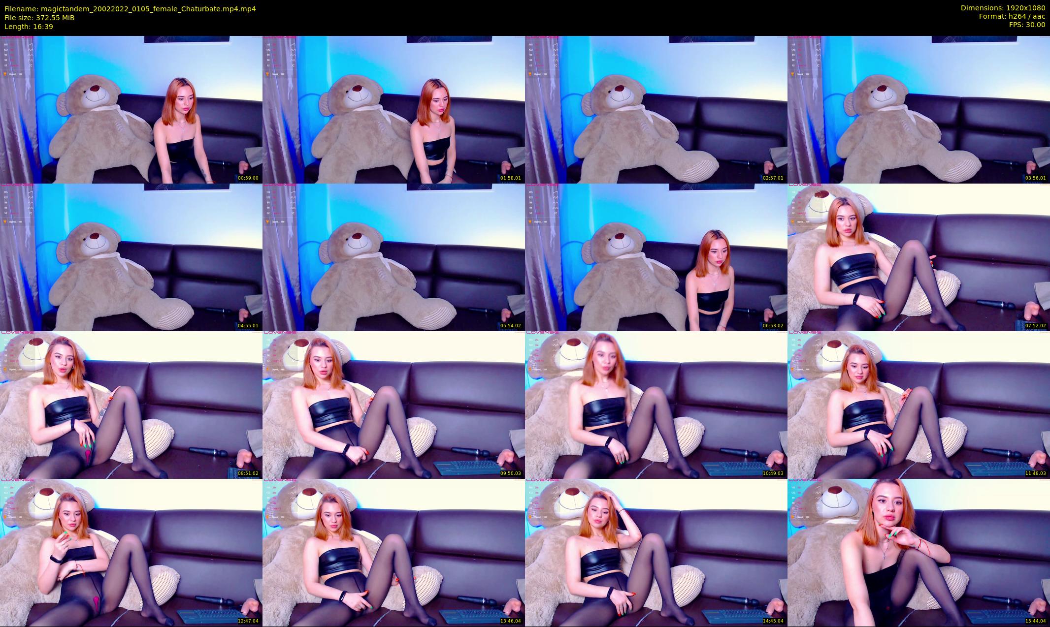 magictandem — 17 minute Chaturbate couple cam show recording, 1080p, Feb 20, 2022