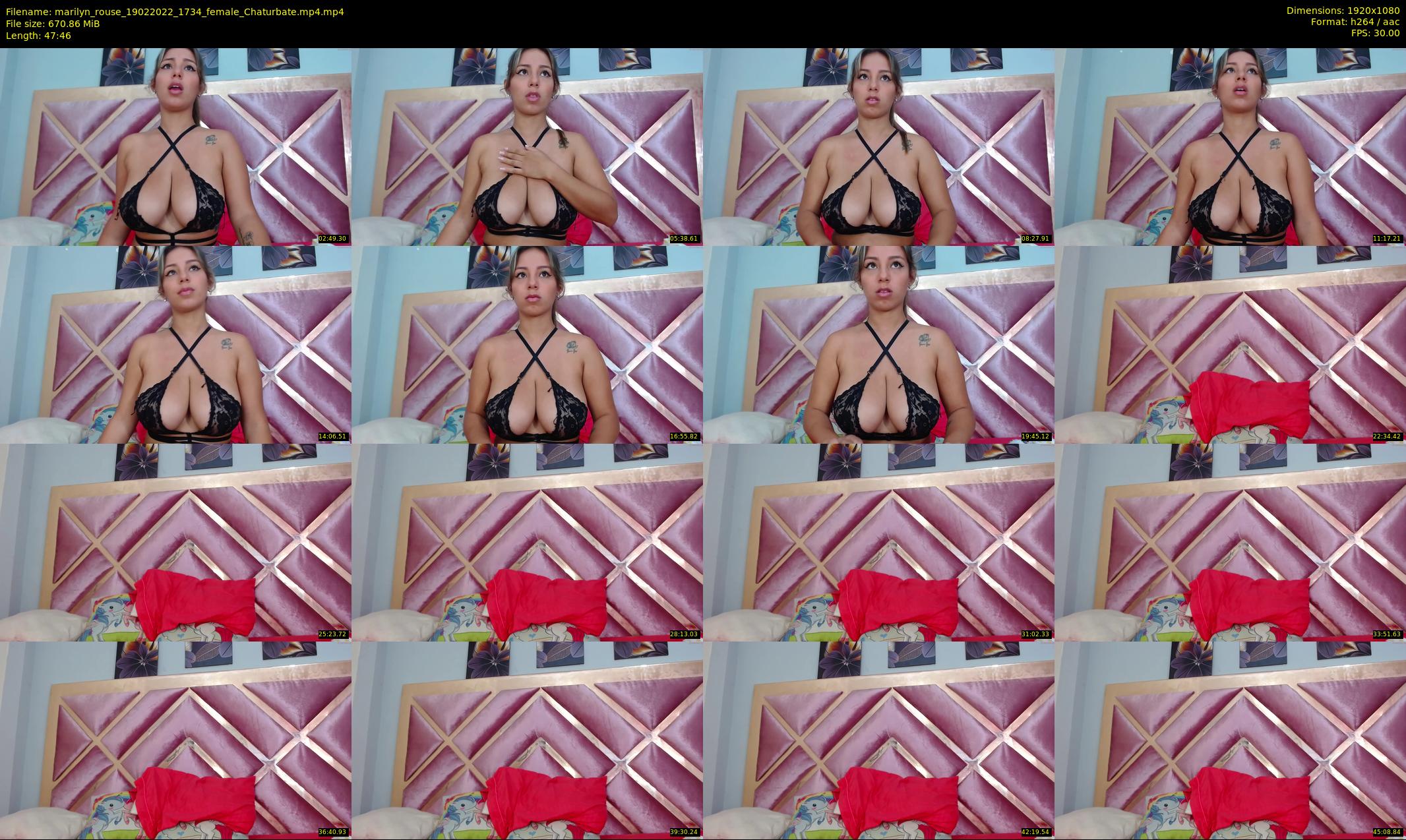 marilyn_rouse — 48 minute Chaturbate female cam show recording, 1080p, Feb 19, 2022