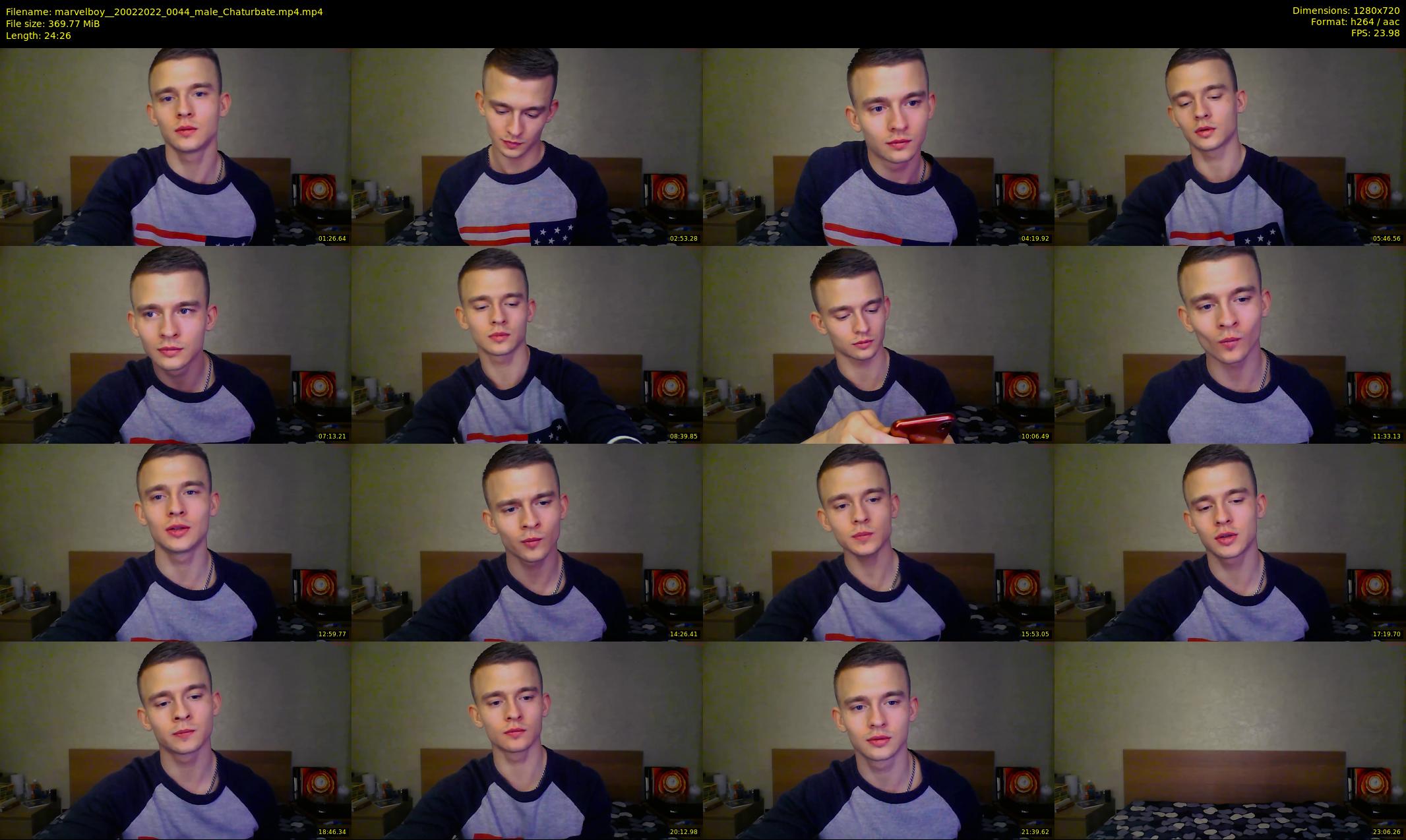 marvelboy_ — 25 minute Chaturbate male cam show recording, 720p, Feb 20, 2022