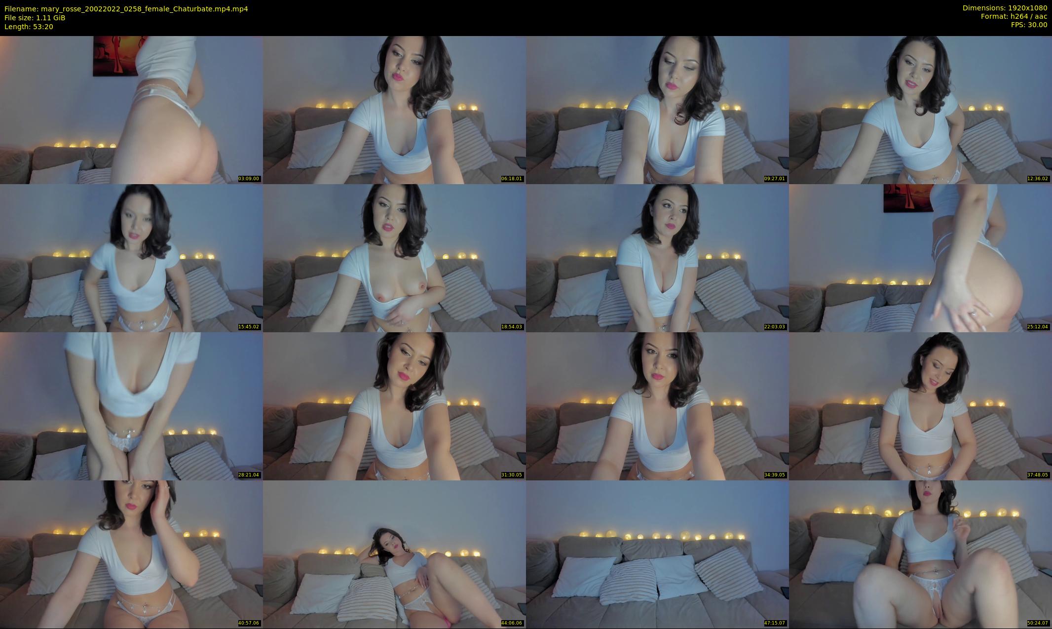 mary_rosse — 54 minute Chaturbate couple cam show recording, 1080p, Feb 20, 2022