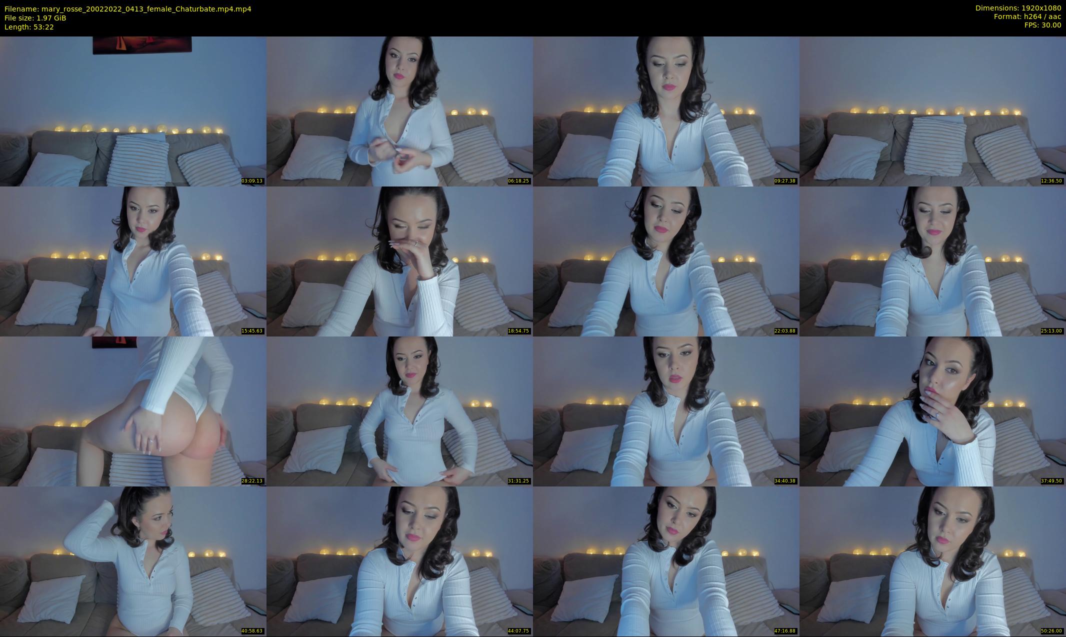 mary_rosse — 54 minute Chaturbate couple cam show recording, 1080p, Feb 20, 2022
