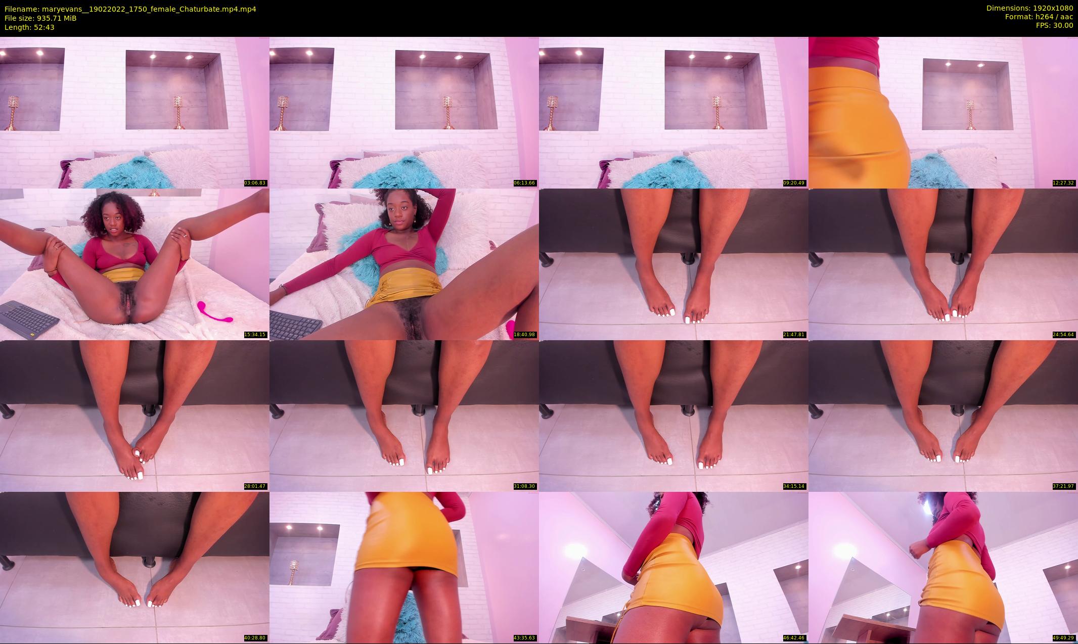maryevans_ — 53 minute Chaturbate female cam show recording, 1080p, Feb 19, 2022