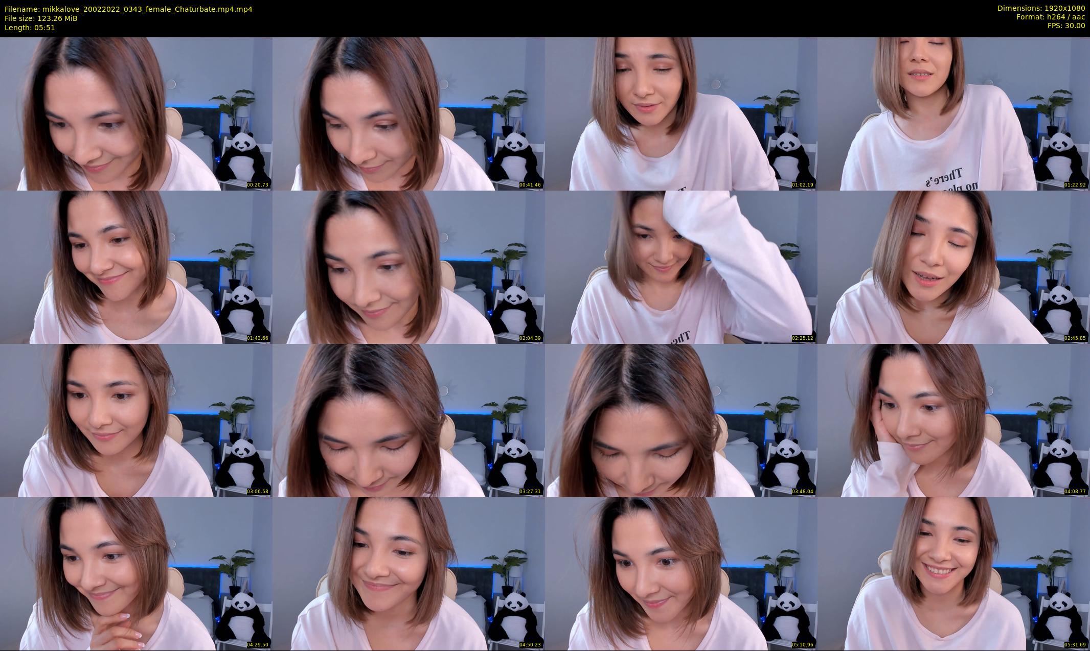 mikkalove — 6 minute Chaturbate female cam show recording, 1080p, Feb 20, 2022