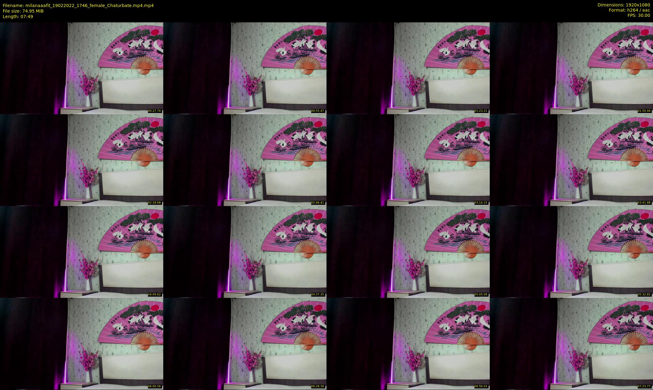 milanaaafit — 8 minute Chaturbate couple cam show recording, 1080p, Feb 19, 2022