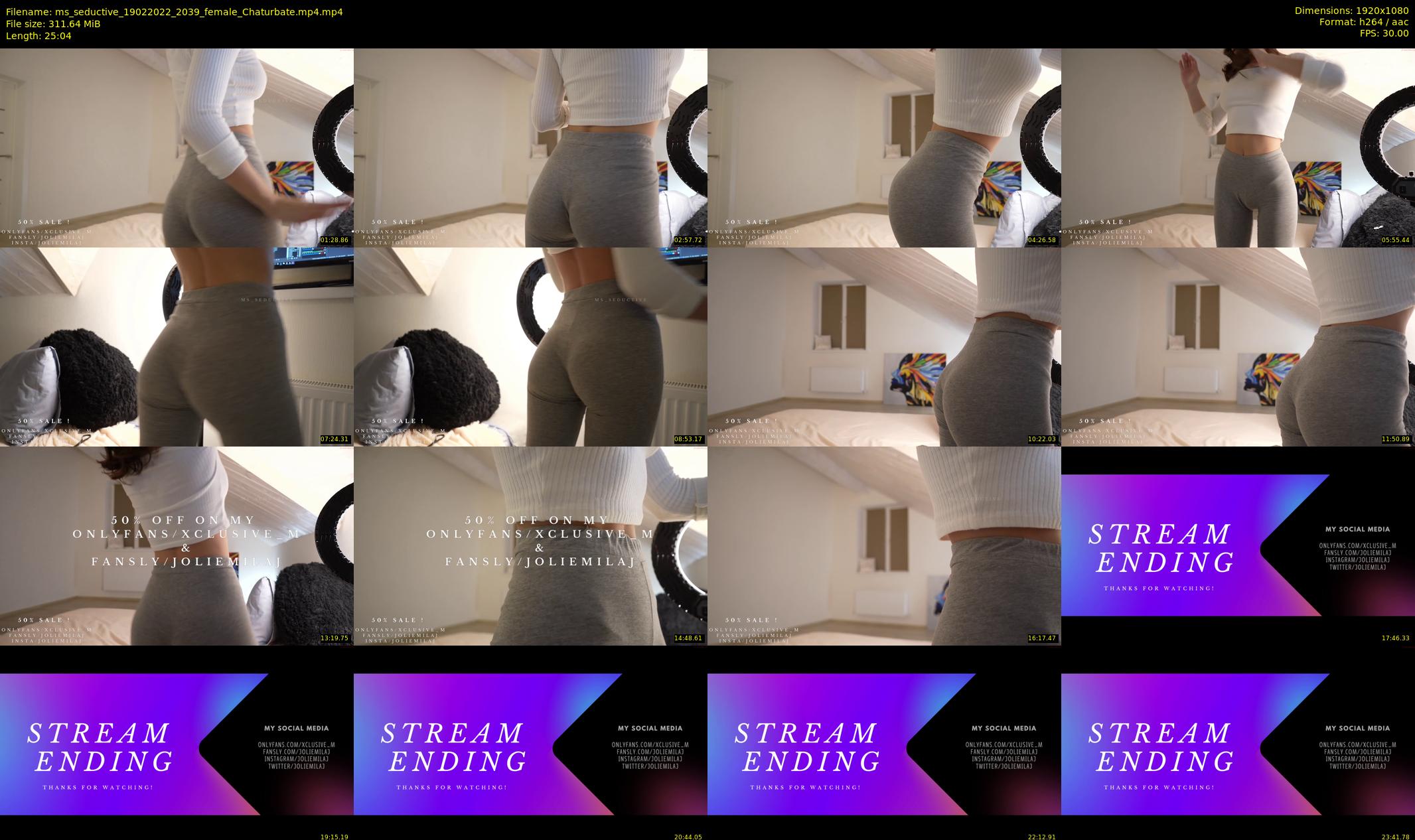 ms_seductive — 26 minute Chaturbate female cam show recording, 1080p, Feb 19, 2022