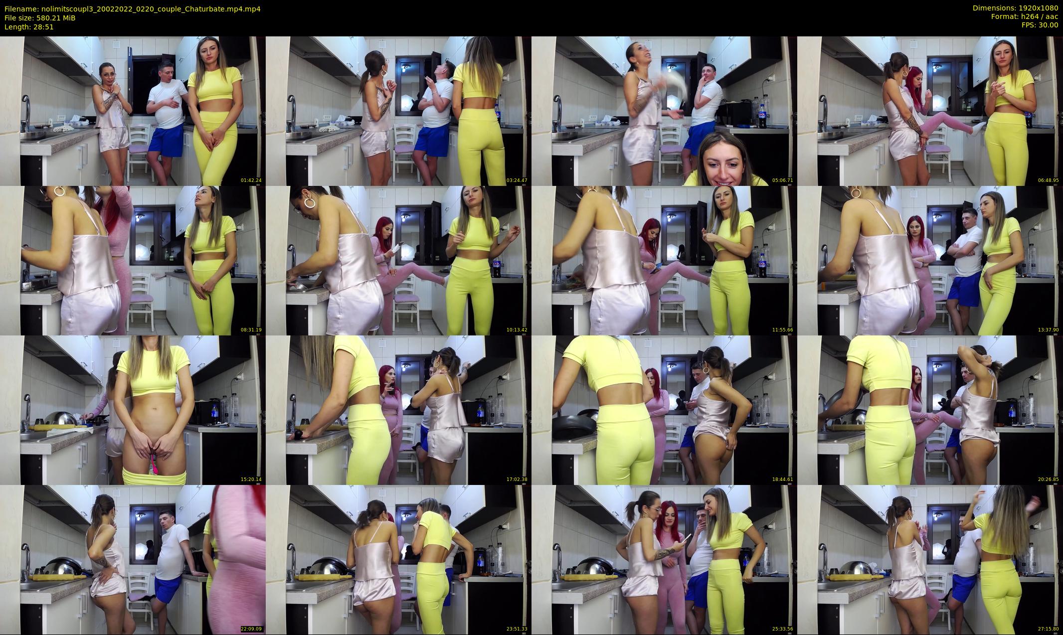 nolimitscoupl3 — 29 minute Chaturbate couple cam show recording, 1080p, Feb 20, 2022