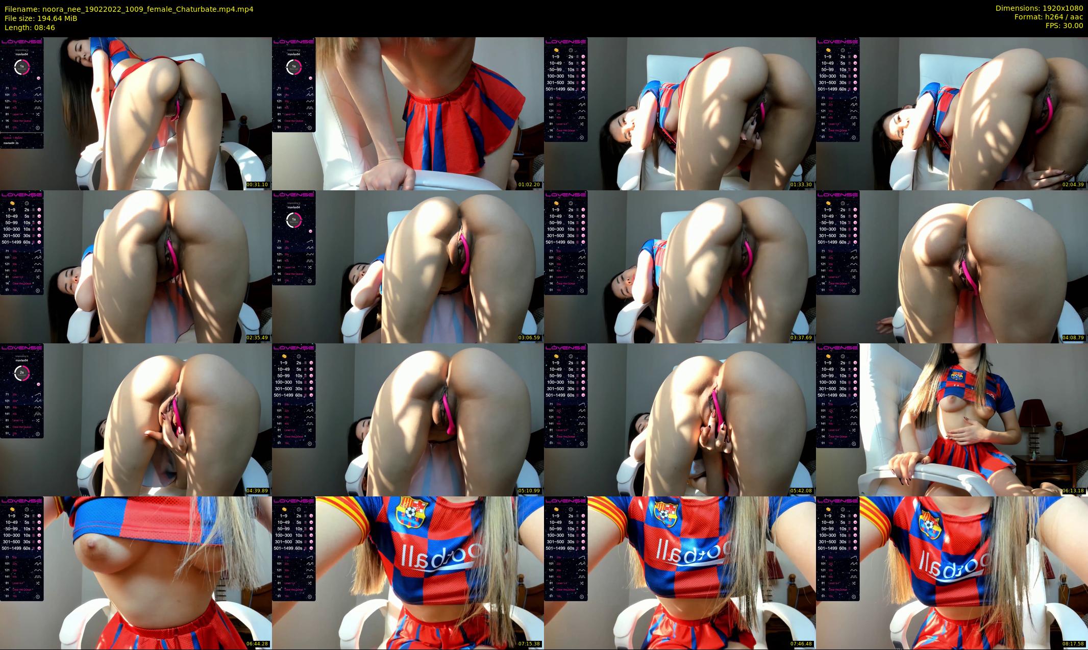 noora_nee — 9 minute Chaturbate female cam show recording, 1080p, Feb 19, 2022