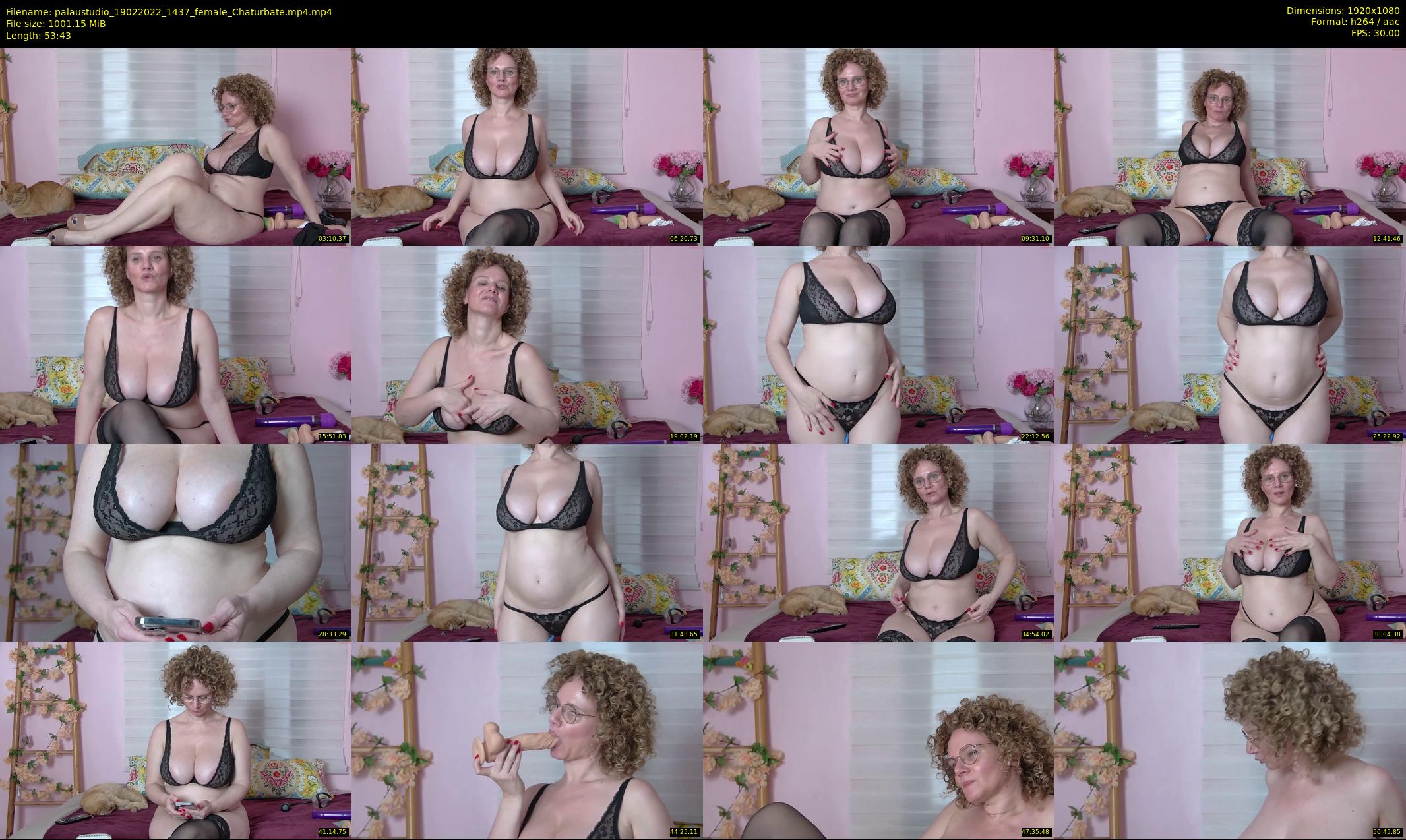 palaustudio — 54 minute Chaturbate female cam show recording, 1080p, Feb 19, 2022