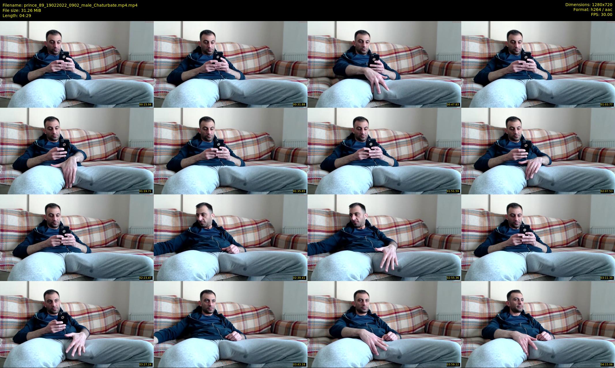 prince_89 — 5 minute Chaturbate male cam show recording, 720p, Feb 19, 2022