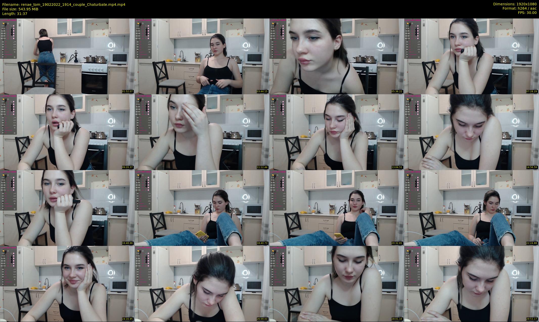 renae_tom — 32 minute Chaturbate couple cam show recording, 1080p, Feb 19, 2022
