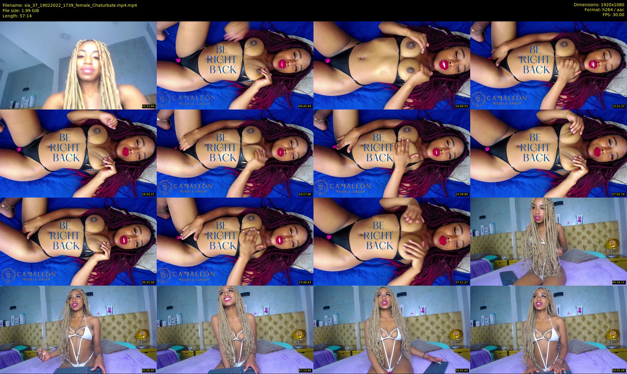 sia_37 — 58 minute Chaturbate female cam show recording, 1080p, Feb 19, 2022