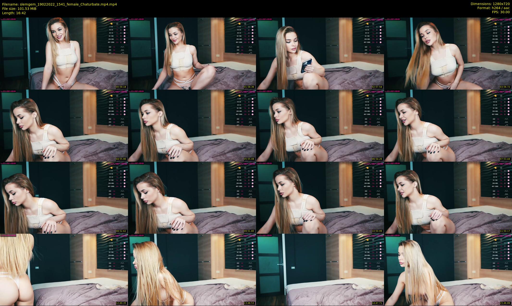 slemgem — 17 minute Chaturbate couple cam show recording, 720p, Feb 19, 2022