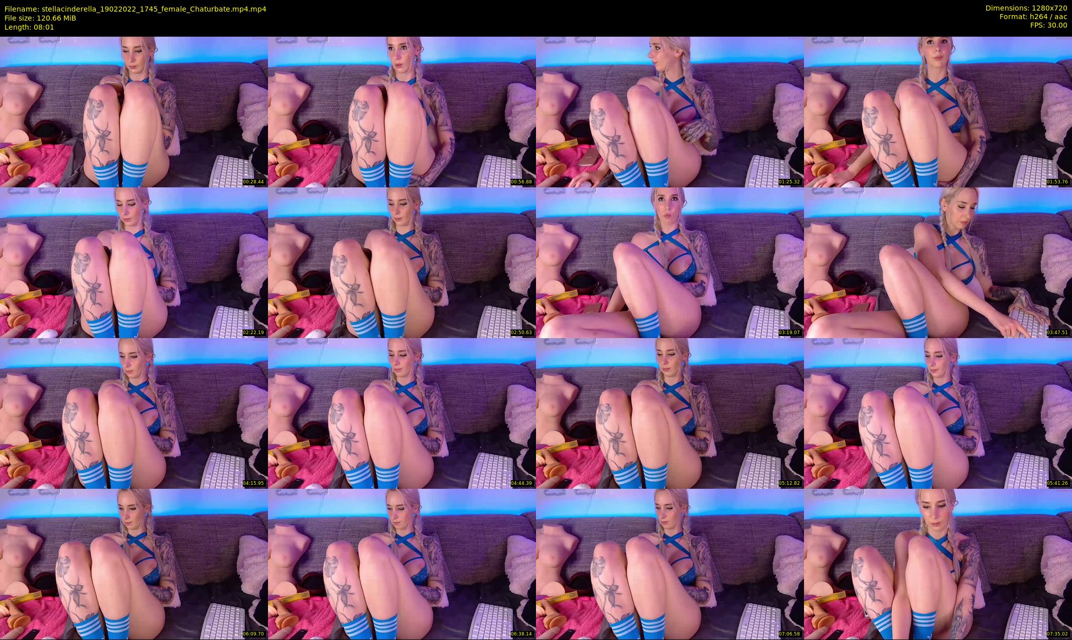 stellacinderella — 9 minute Chaturbate female cam show recording, 720p, Feb 19, 2022