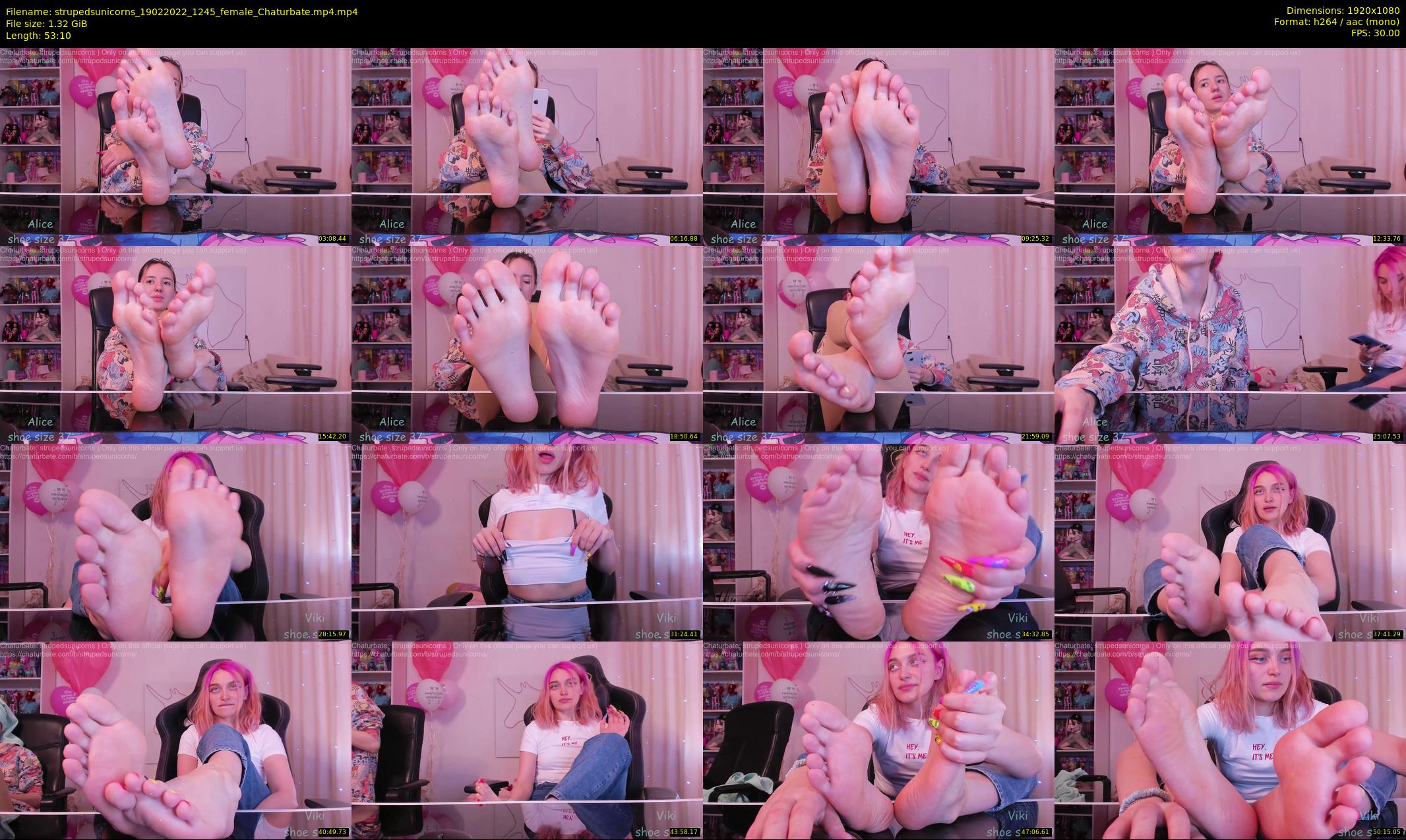strupedsunicorns — 54 minute Chaturbate couple cam show recording, 1080p, Feb 19, 2022
