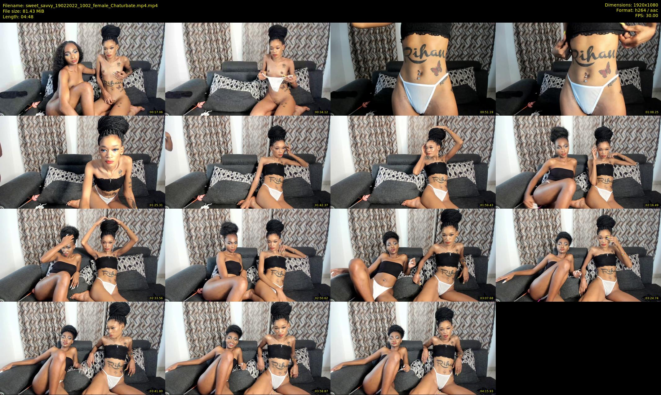 sweet_savvy — 5 minute Chaturbate female cam show recording, 1080p, Feb 19, 2022