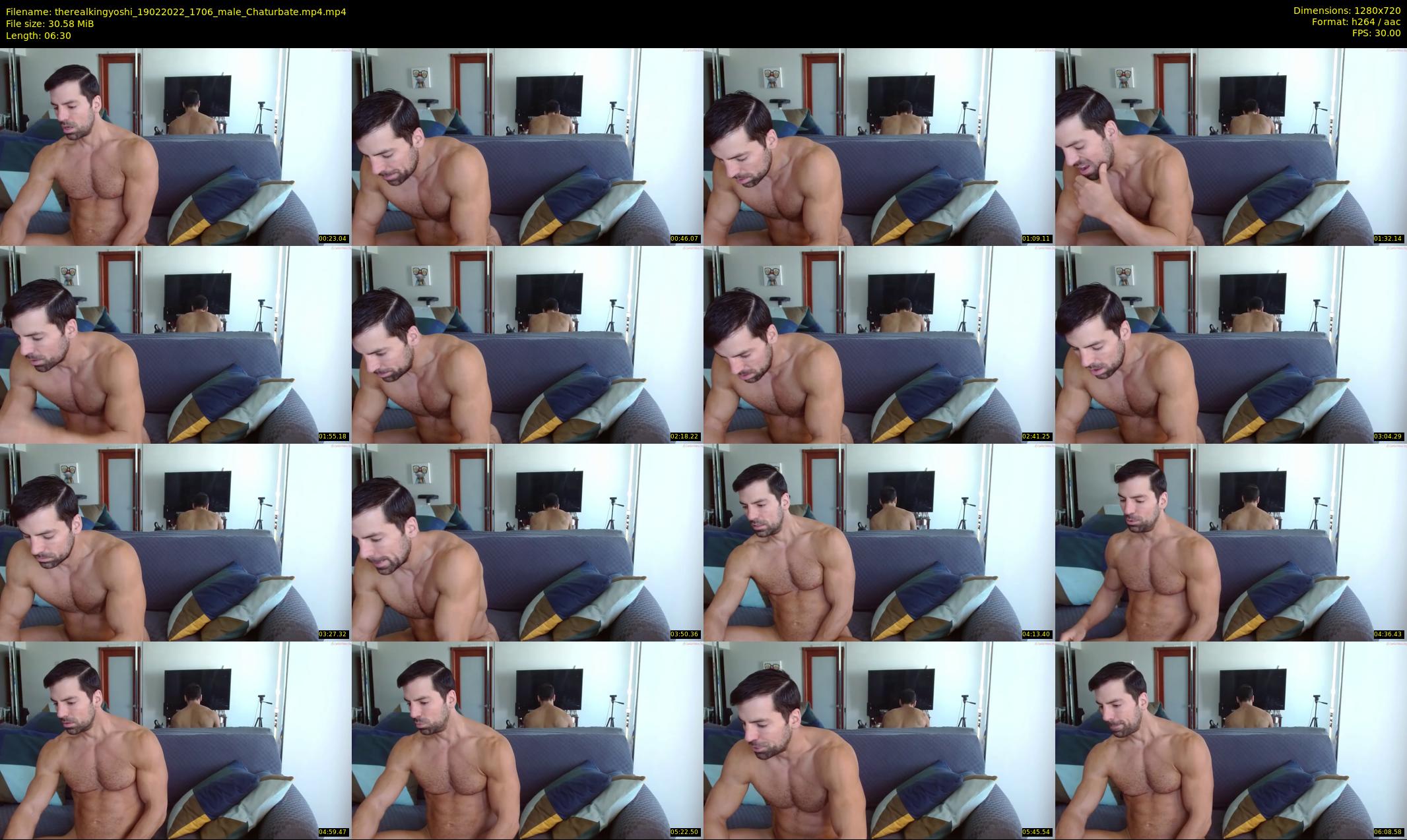 therealkingyoshi — 7 minute Chaturbate male cam show recording, 720p, Feb 19, 2022