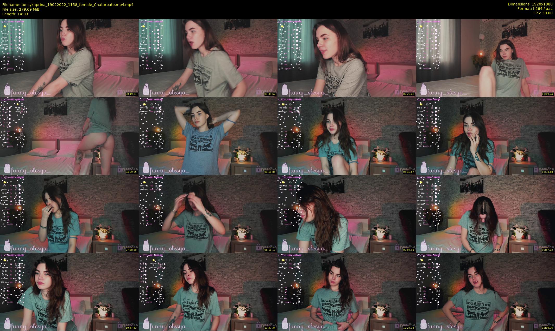 tonsykaprina — 15 minute Chaturbate couple cam show recording, 1080p, Feb 19, 2022
