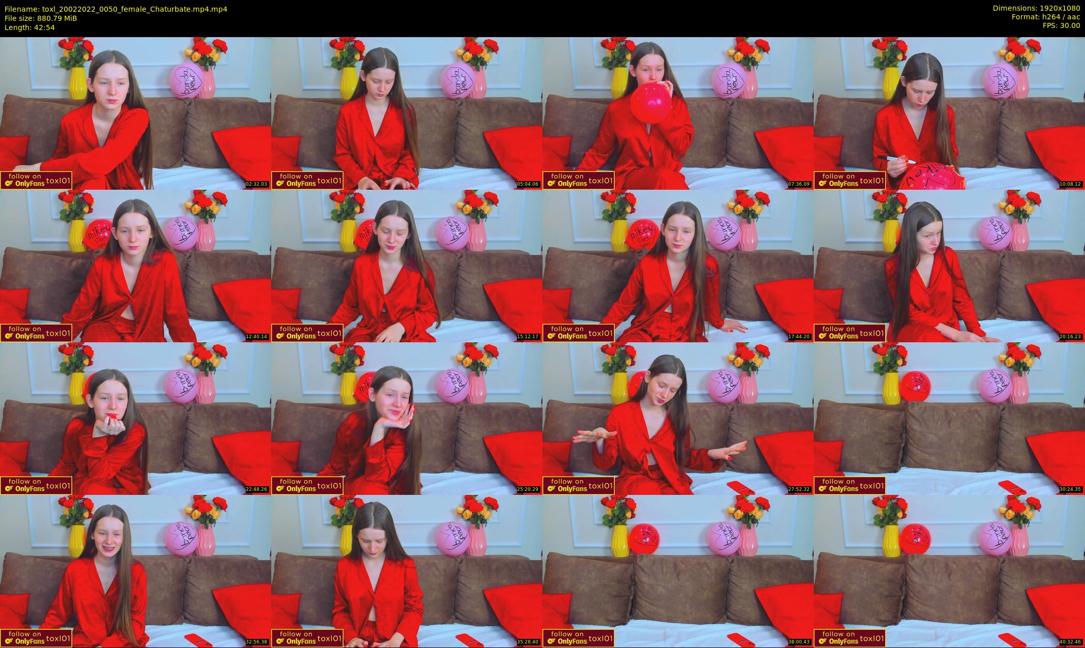 toxl — 43 minute Chaturbate female cam show recording, 1080p, Feb 20, 2022