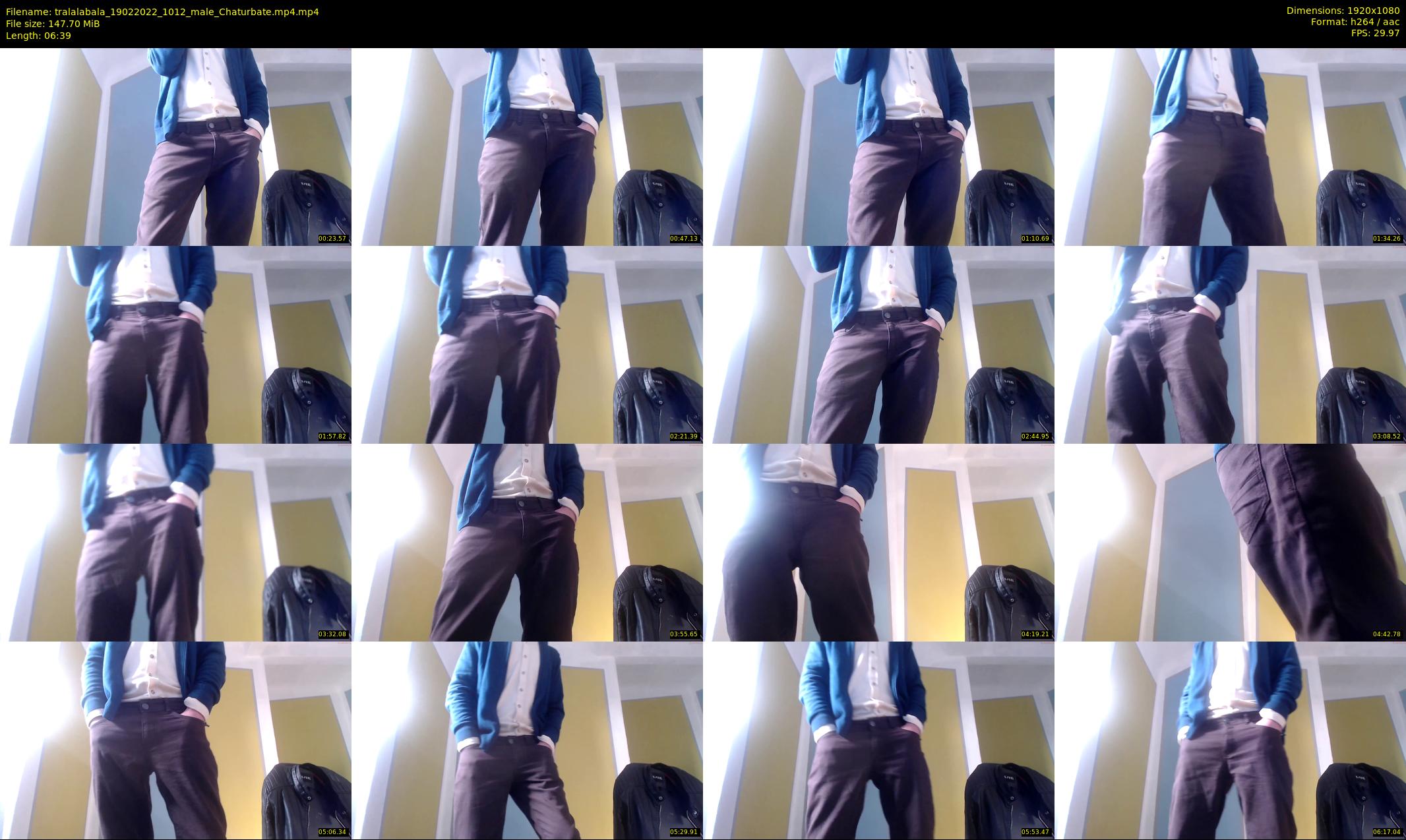 tralalabala — 7 minute Chaturbate male cam show recording, 1080p, Feb 19, 2022