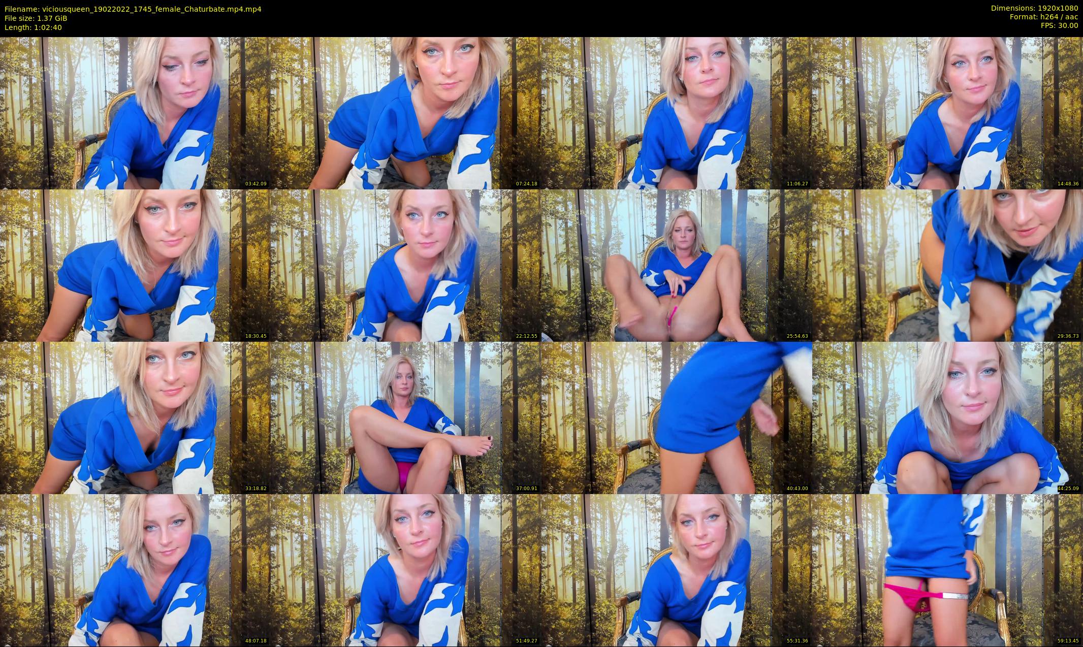 viciousqueen — 63 minute Chaturbate female cam show recording, 1080p, Feb 19, 2022