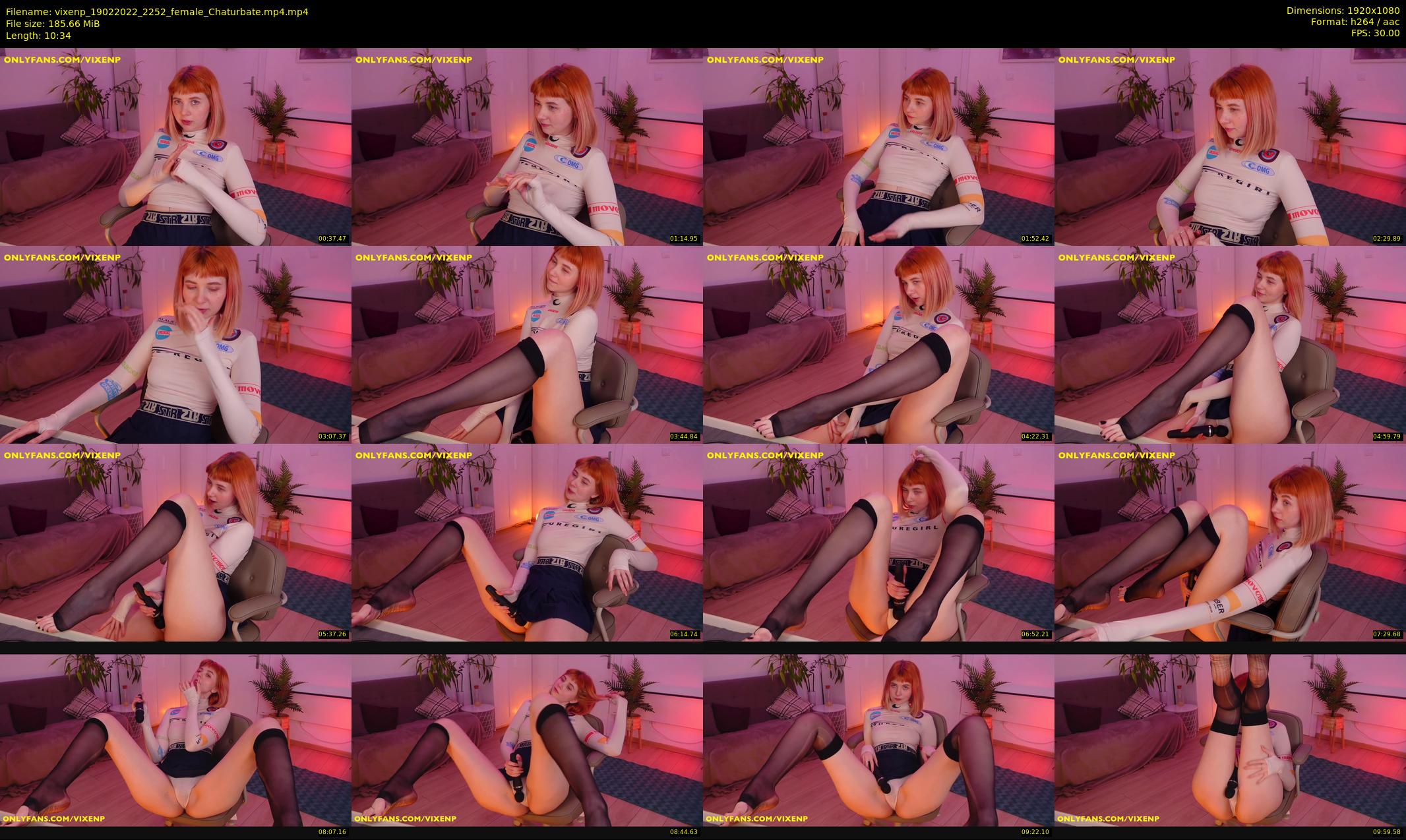 vixenp — 11 minute Chaturbate female cam show recording, 1080p, Feb 19, 2022