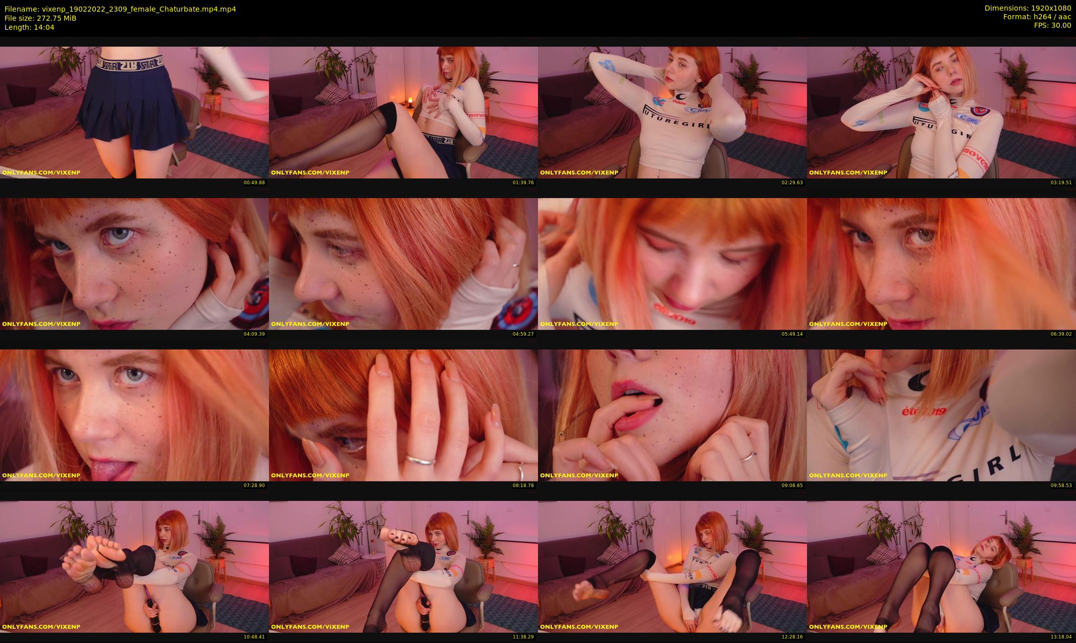 vixenp — 15 minute Chaturbate female cam show recording, 1080p, Feb 19, 2022