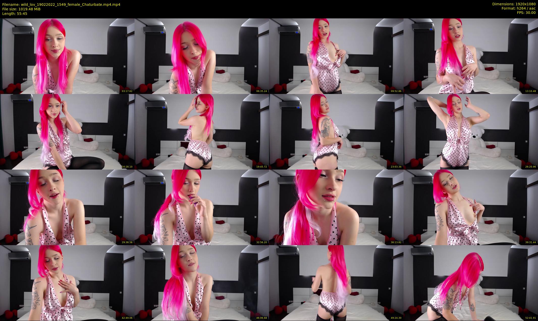 wild_lov — 56 minute Chaturbate female cam show recording, 1080p, Feb 19, 2022