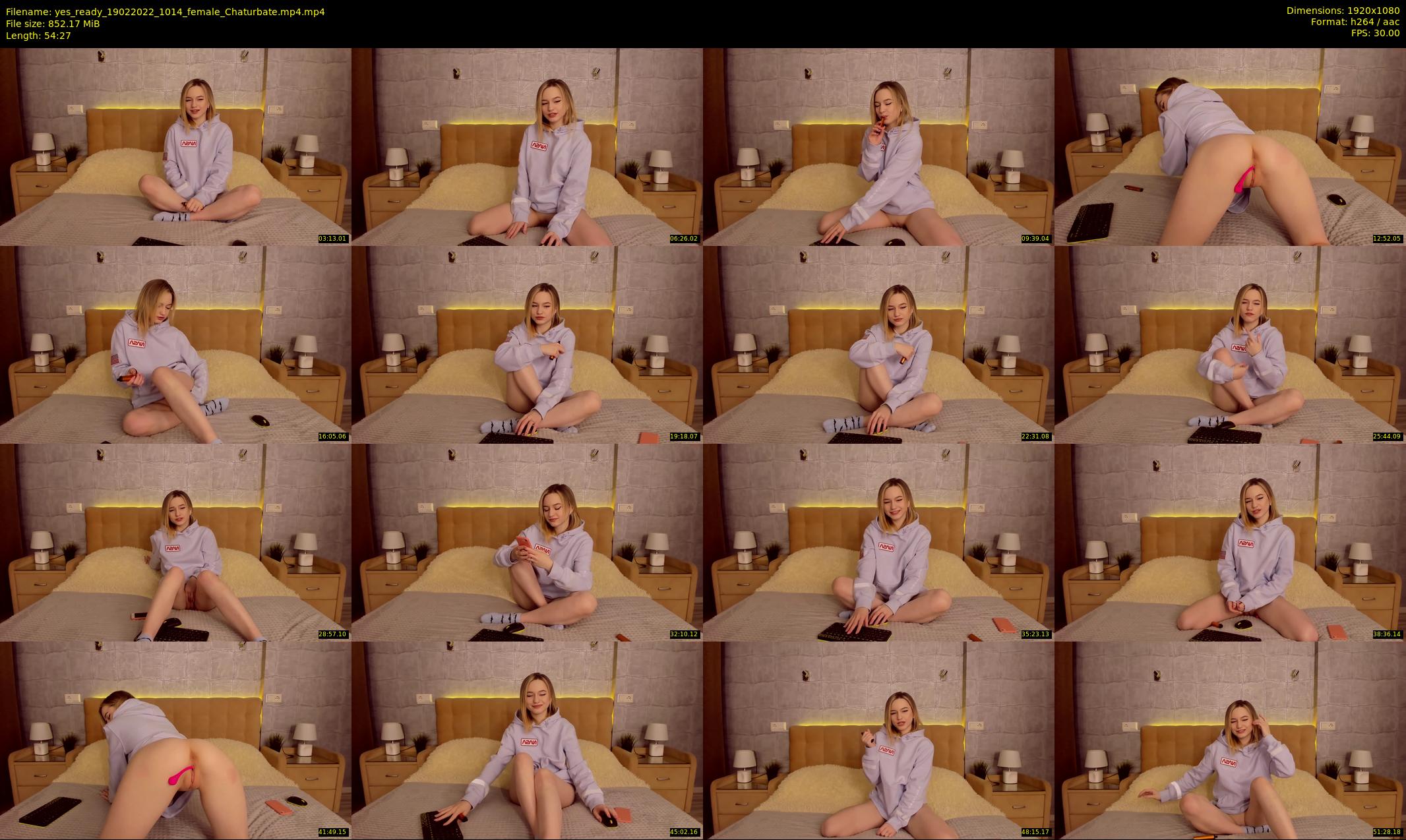yes_ready — 55 minute Chaturbate female cam show recording, 1080p, Feb 19, 2022