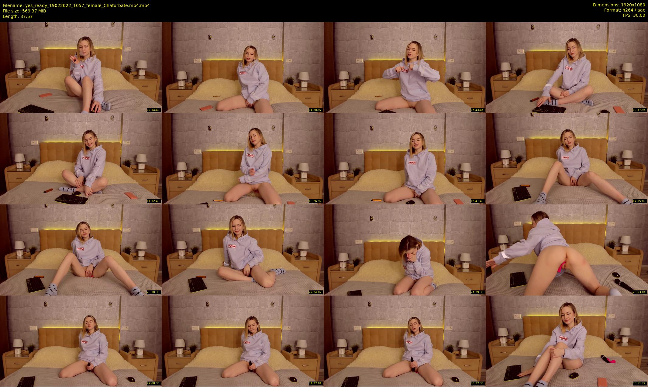 yes_ready — 38 minute Chaturbate female cam show recording, 1080p, Feb 19, 2022
